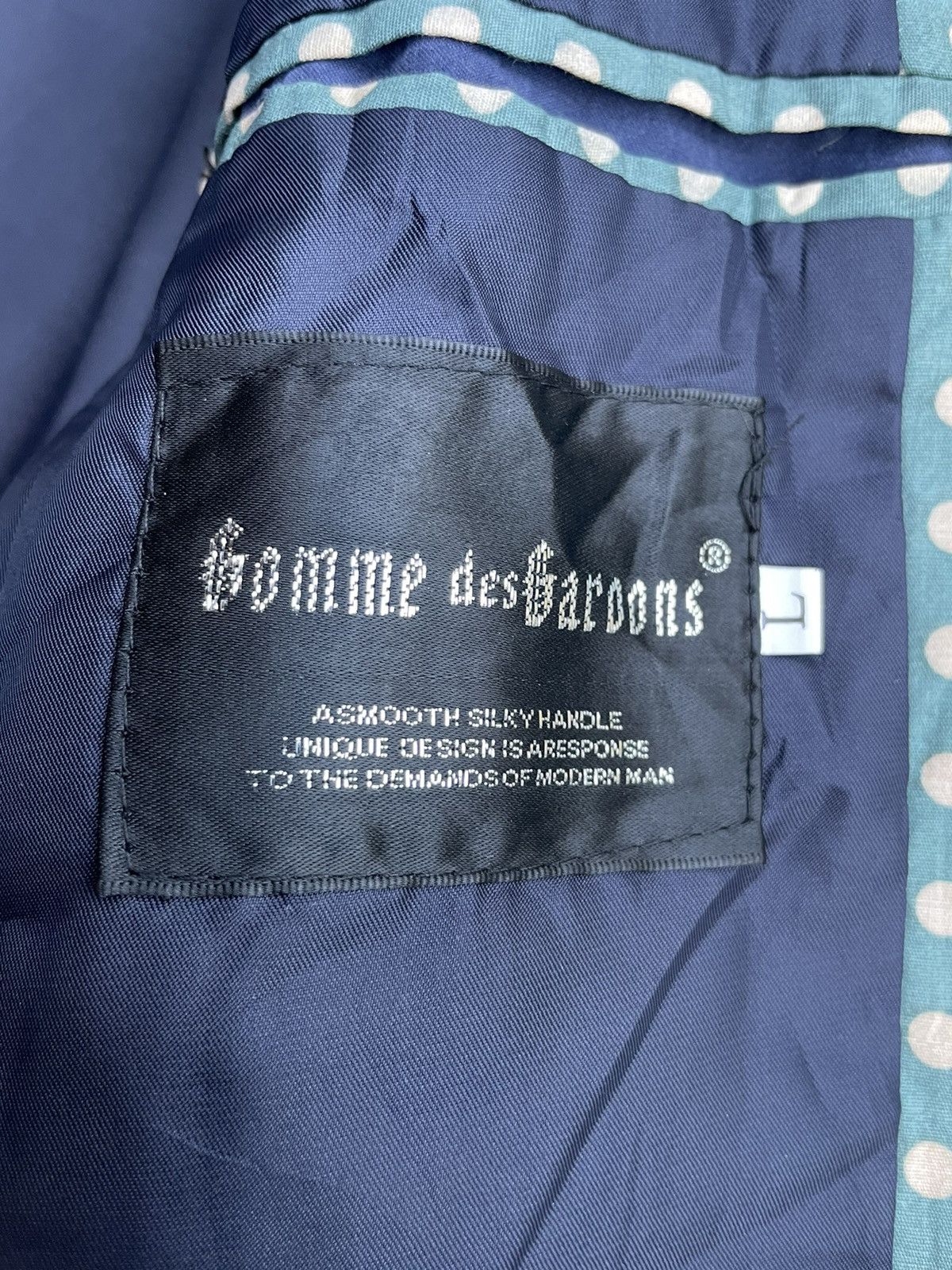 Japanese Brand Gomme Des Garoons Blazer Size XS / US 0-2 / IT 36-38 - 11 Thumbnail
