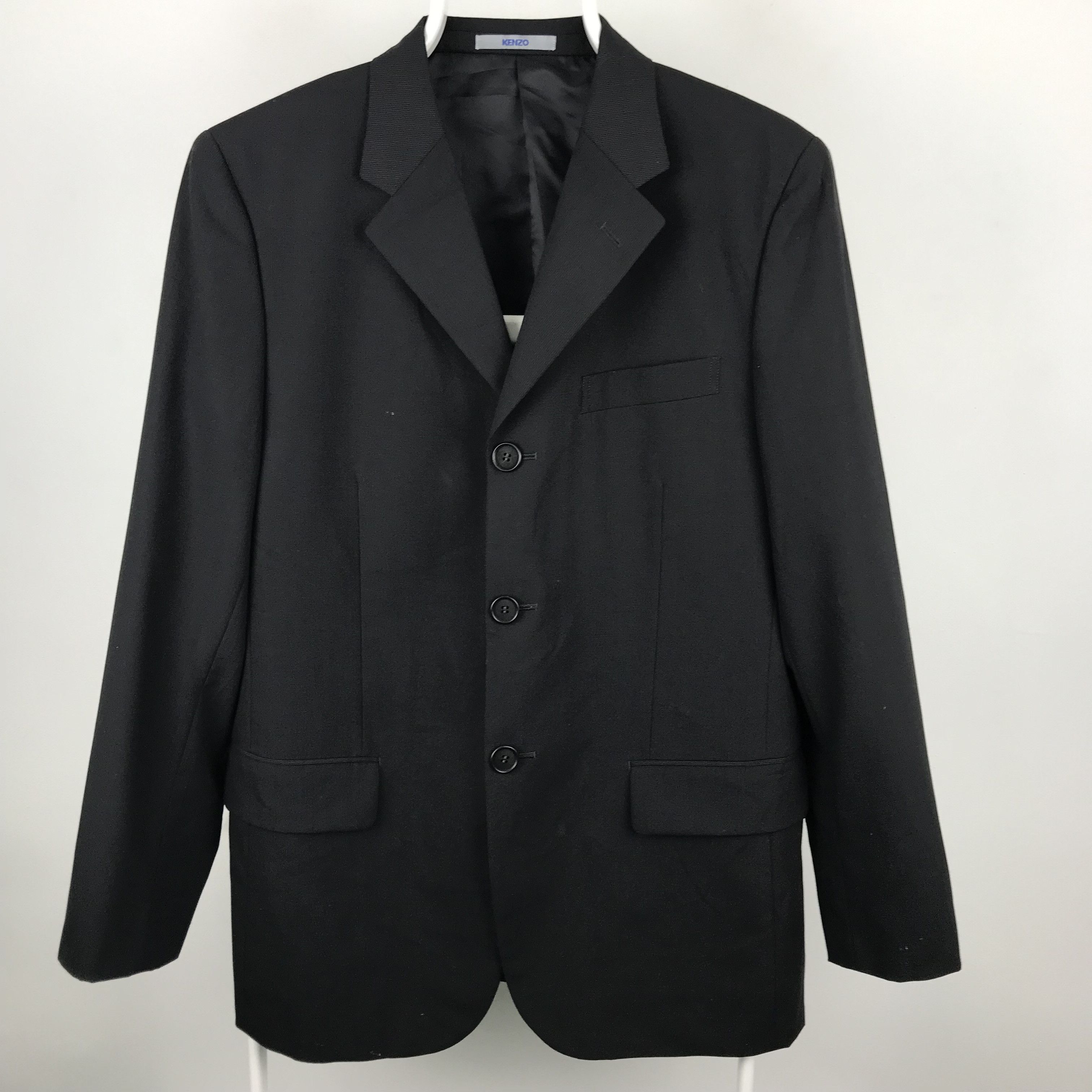 Japanese Brand × Kenzo Z120 KENZO HOMME BLAZER 3 BUTTONS Size US M / EU 48-50 / 2 - 1 Thumbnail
