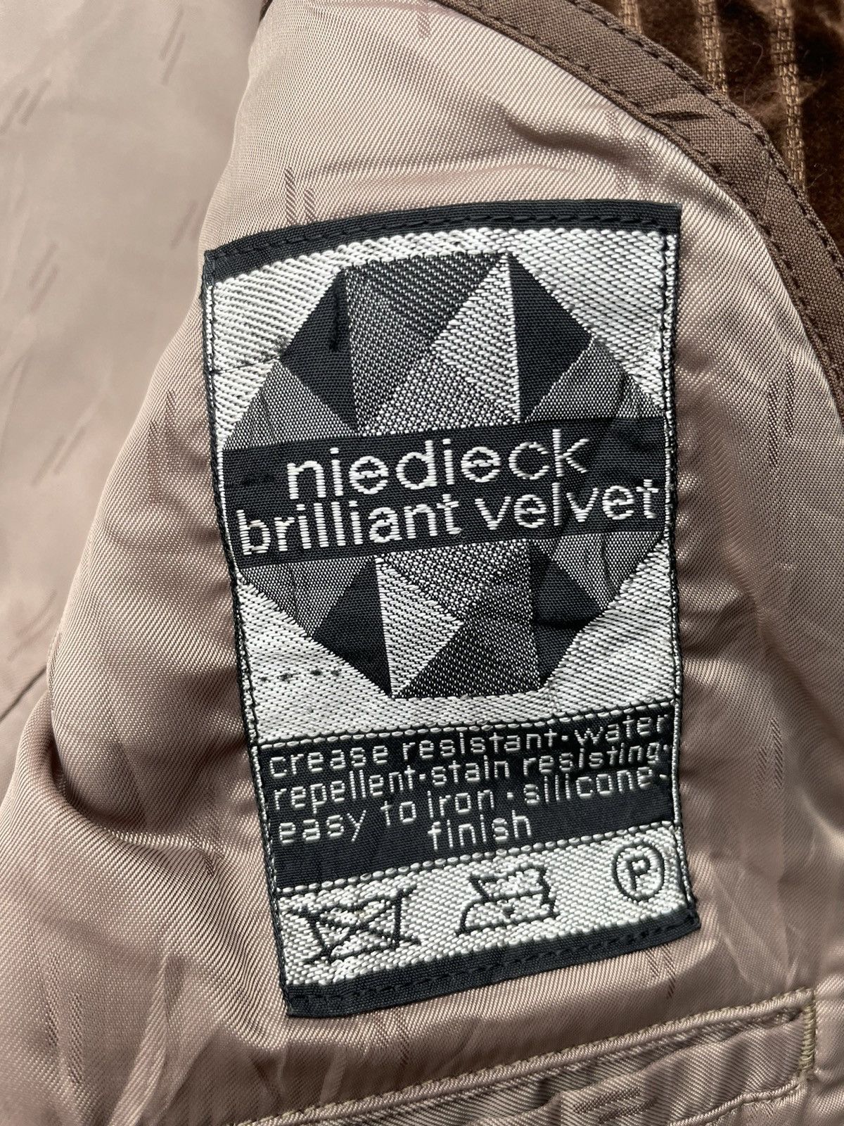 Japanese Brand Vintage Niedieck Brilliant Velvet Coat Size US M / EU 48-50 / 2 - 14 Thumbnail