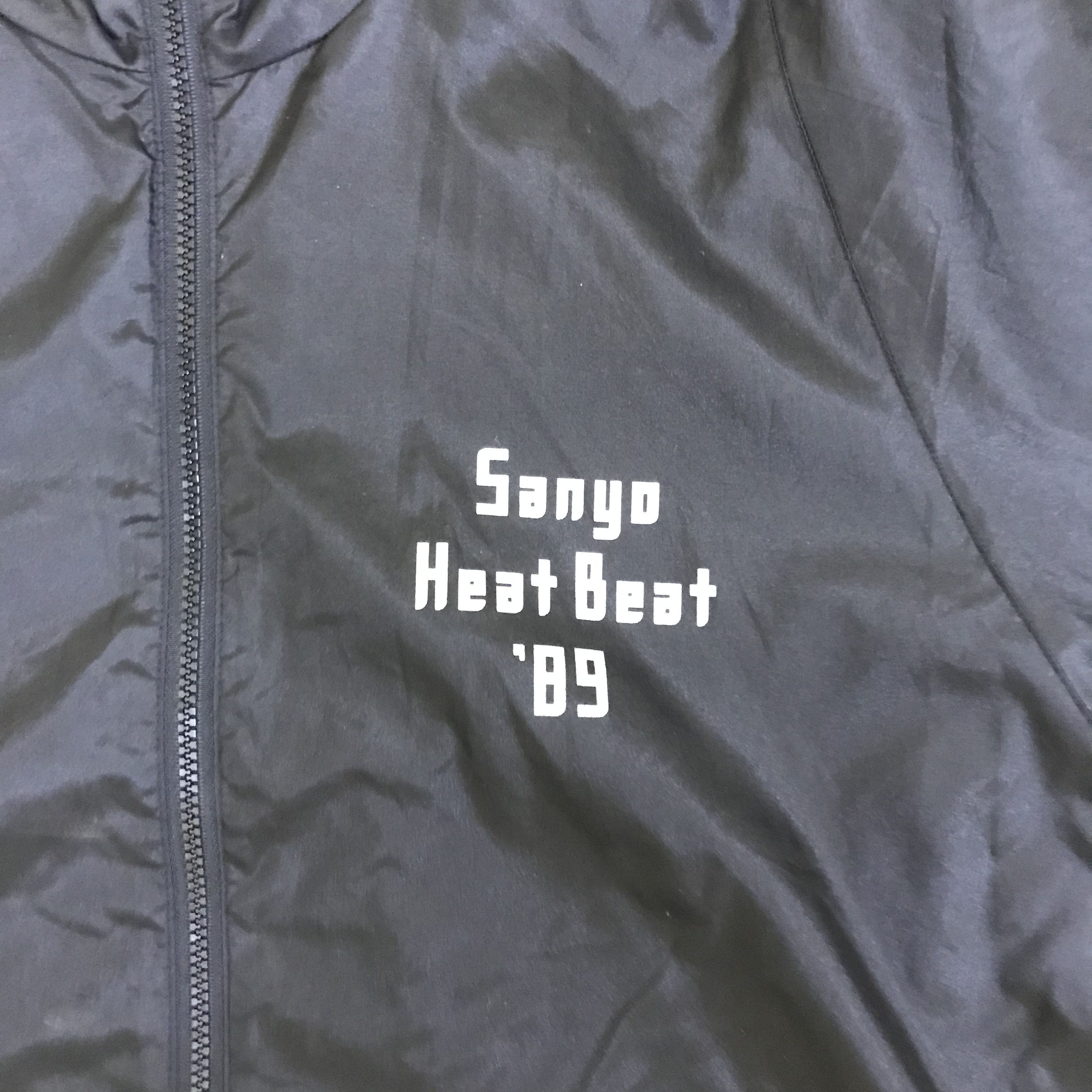 Band Tees × Vintage Z124 VTG BON JOVI SANYO HEAT BEAT 1989 TOUR WINDBREAKER Size US L / EU 52-54 / 3 - 5 Thumbnail