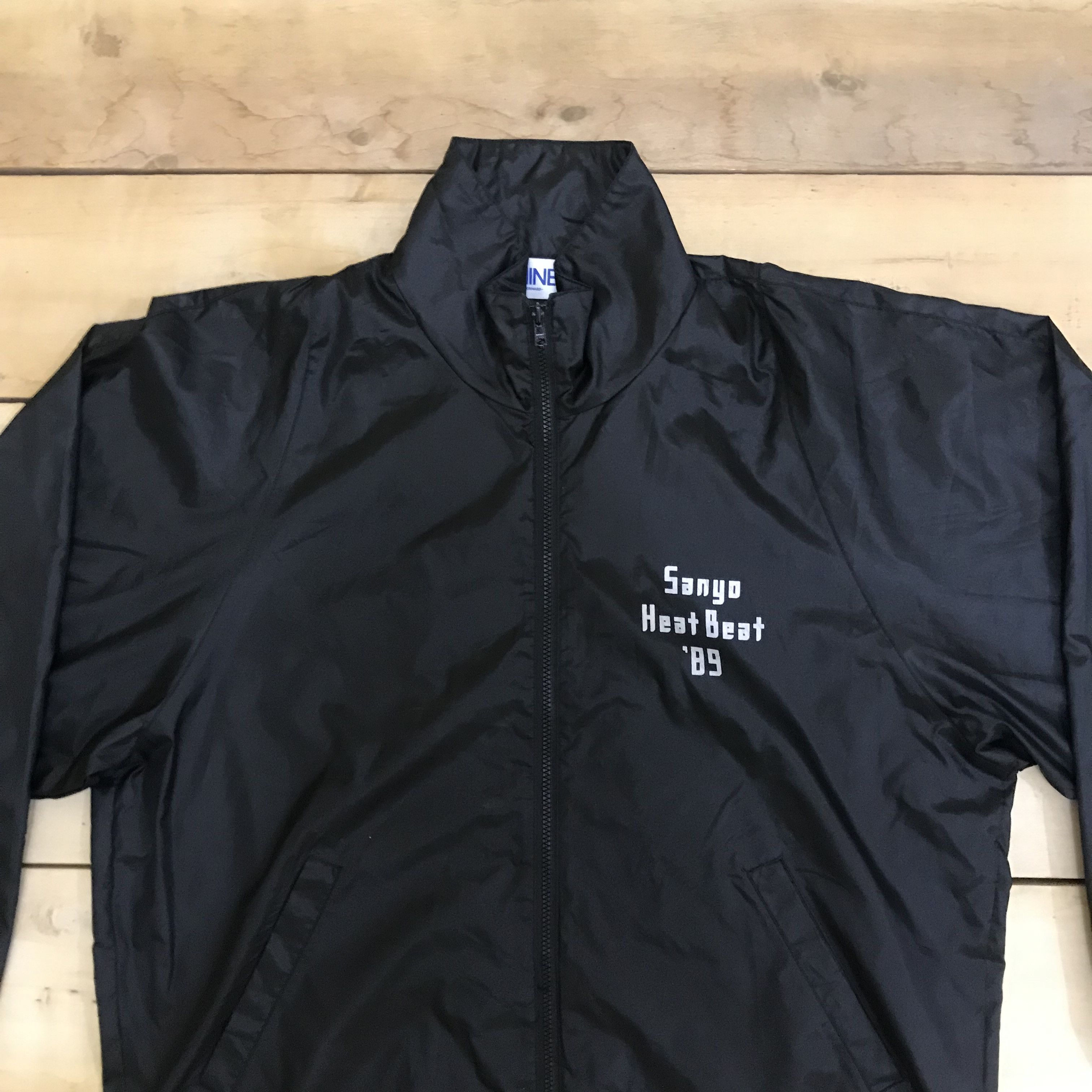 Band Tees × Vintage Z124 VTG BON JOVI SANYO HEAT BEAT 1989 TOUR WINDBREAKER Size US L / EU 52-54 / 3 - 4 Thumbnail