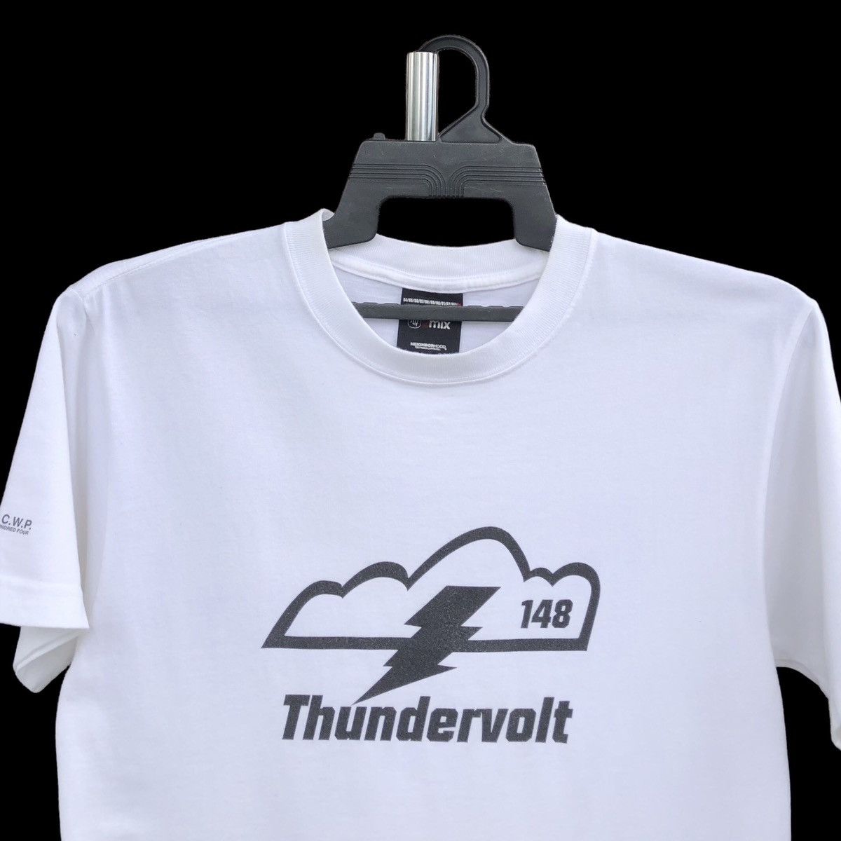 Neighborhood Neighborhood S/S Thundervolt White Print Tee Size US M / EU 48-50 / 2 - 4 Thumbnail