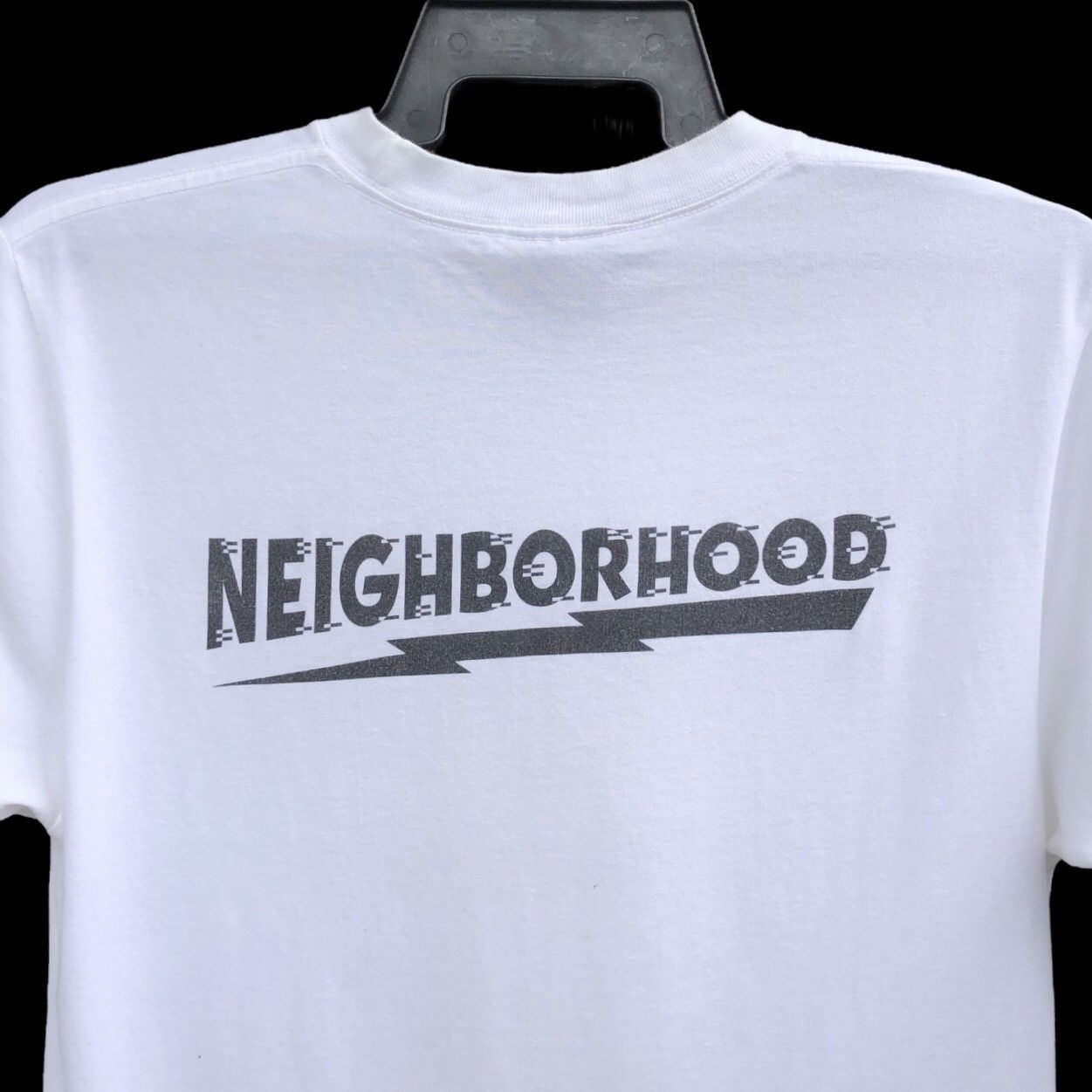 Neighborhood Neighborhood S/S Thundervolt White Print Tee Size US M / EU 48-50 / 2 - 10 Thumbnail