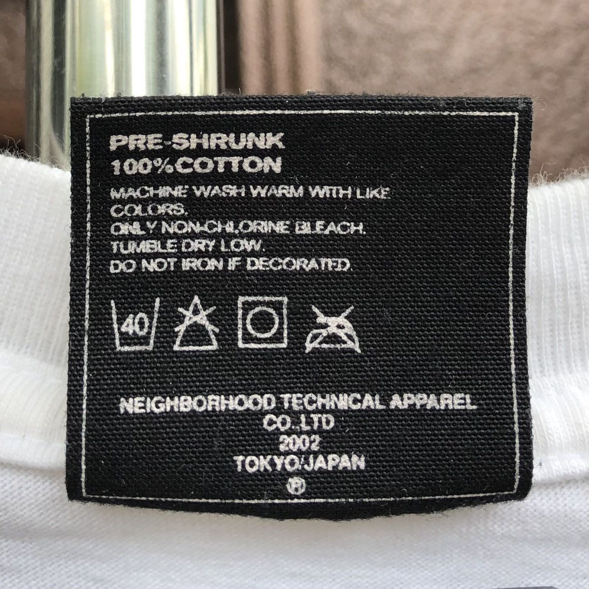 Neighborhood Neighborhood S/S Thundervolt White Print Tee Size US M / EU 48-50 / 2 - 13 Thumbnail