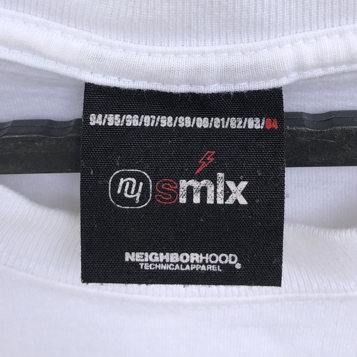 Neighborhood Neighborhood S/S Thundervolt White Print Tee Size US M / EU 48-50 / 2 - 12 Thumbnail