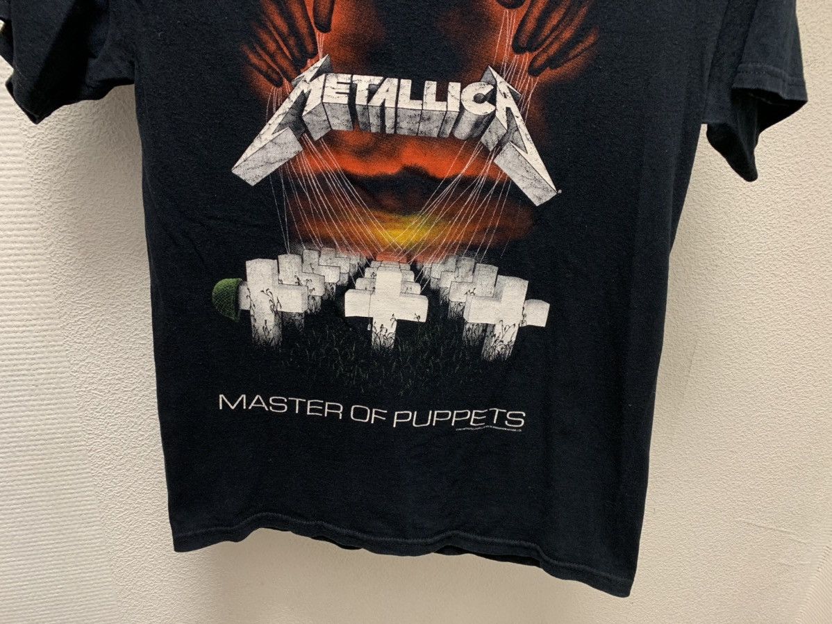 Band Tees Metallica master of puppets vintage black t-shirt S sz 2007 Size US S / EU 44-46 / 1 - 3 Thumbnail