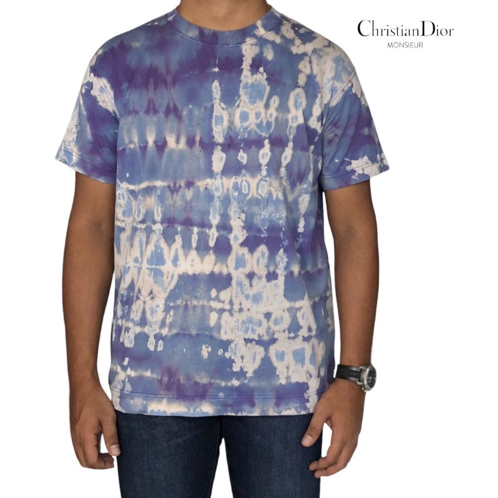 Christian Dior Monsieur Vintage Christian Dior Monsieur Sportwear Tie Dye Tie Size US M / EU 48-50 / 2 - 1 Thumbnail