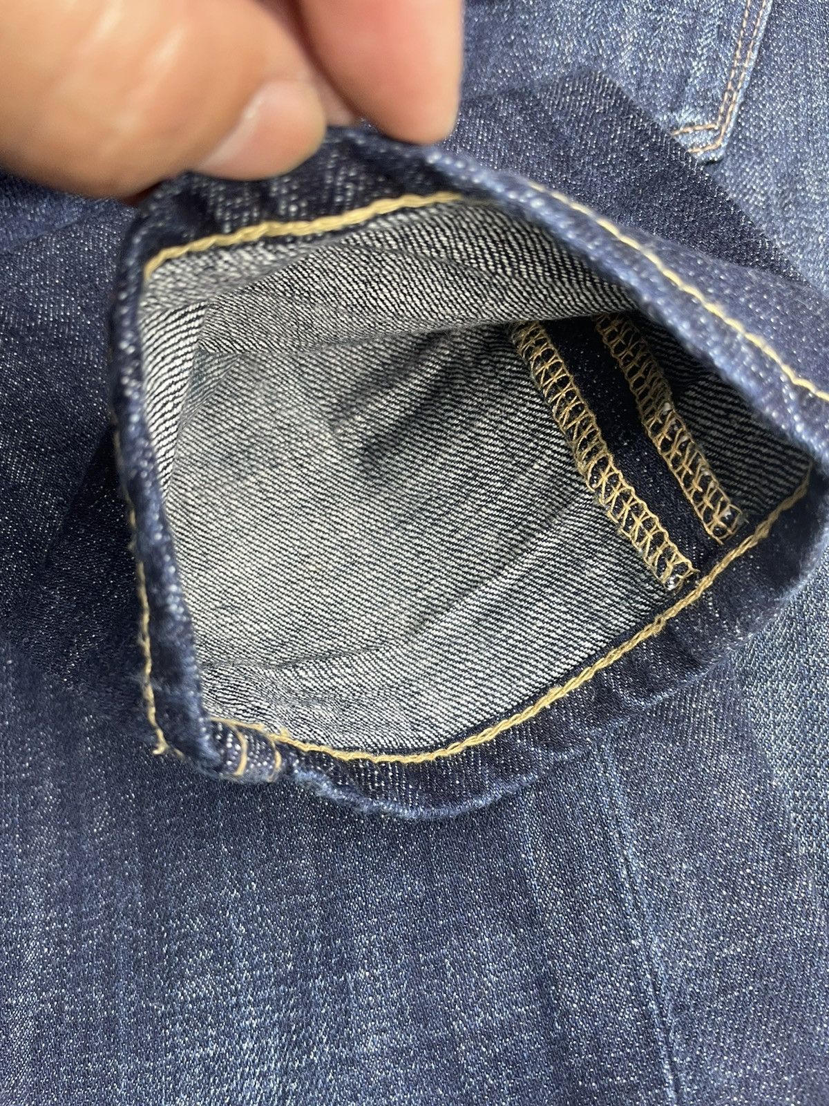 Japanese Brand Niko and Japanesse Indigo Denim Size US 32 / EU 48 - 12 Thumbnail