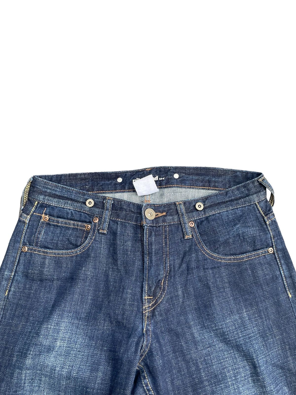 Japanese Brand Niko and Japanesse Indigo Denim Size US 32 / EU 48 - 5 Thumbnail