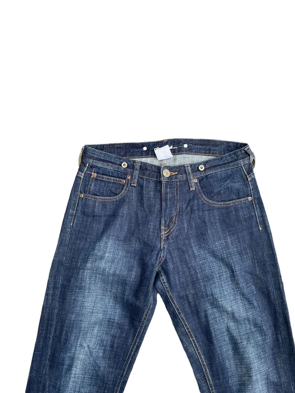 Japanese Brand Niko and Japanesse Indigo Denim Size US 32 / EU 48 - 4 Thumbnail