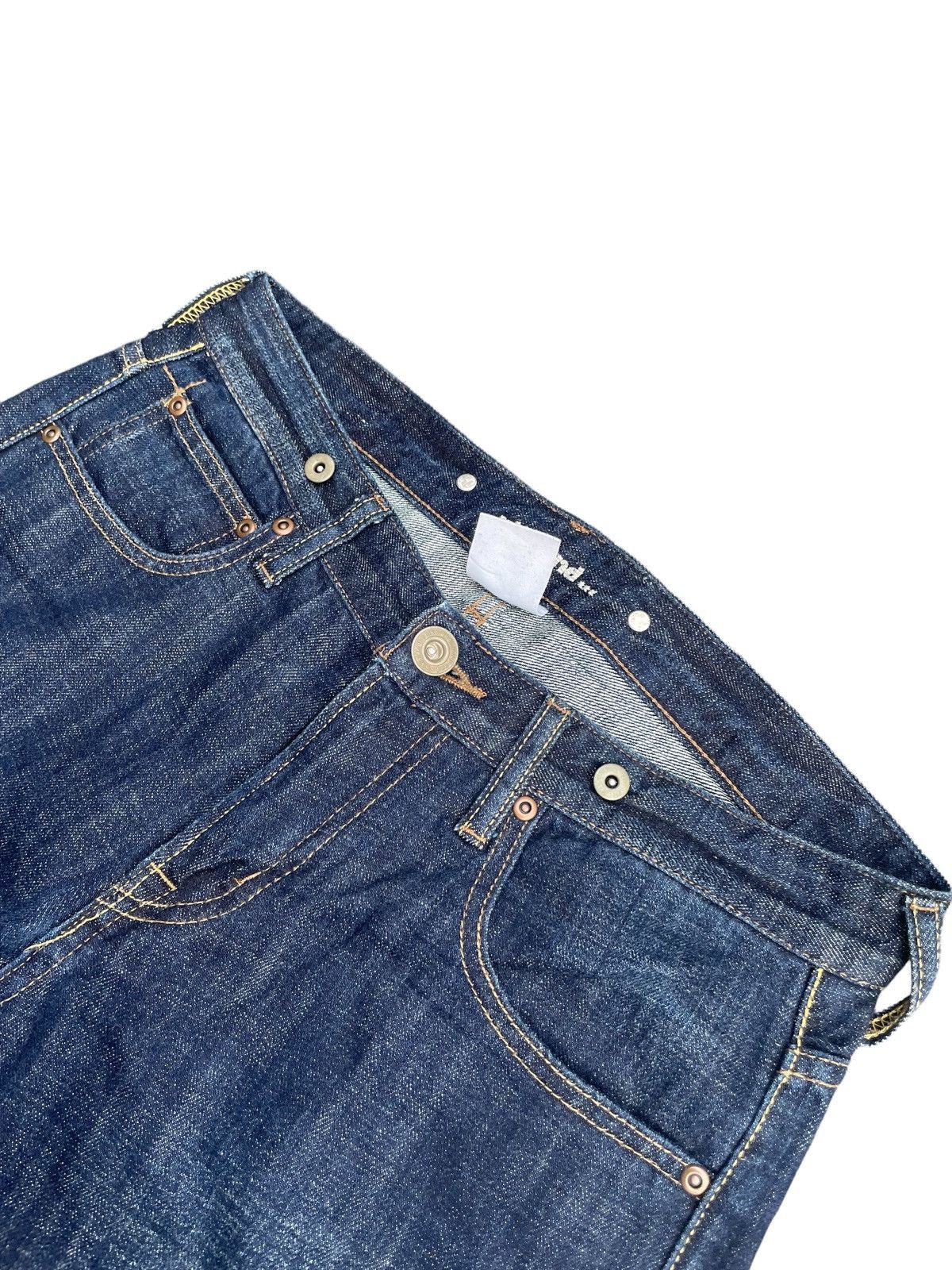 Japanese Brand Niko and Japanesse Indigo Denim Size US 32 / EU 48 - 6 Thumbnail