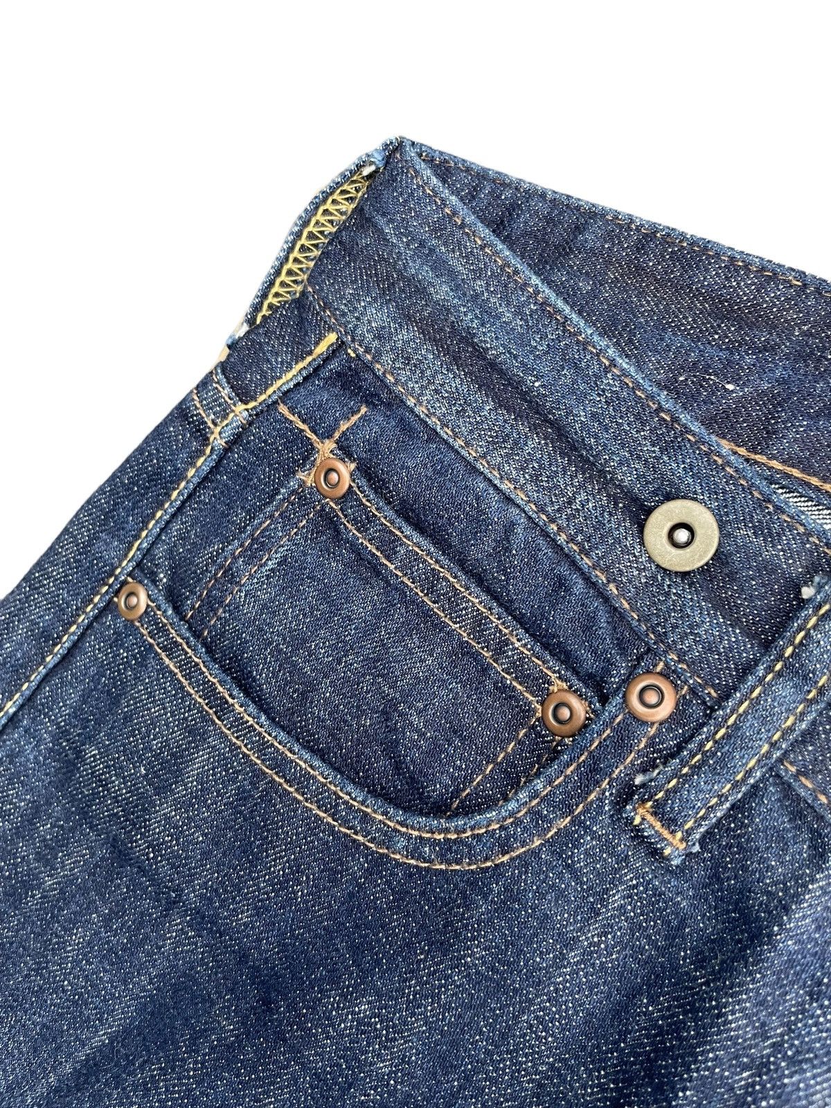 Japanese Brand Niko and Japanesse Indigo Denim Size US 32 / EU 48 - 7 Thumbnail