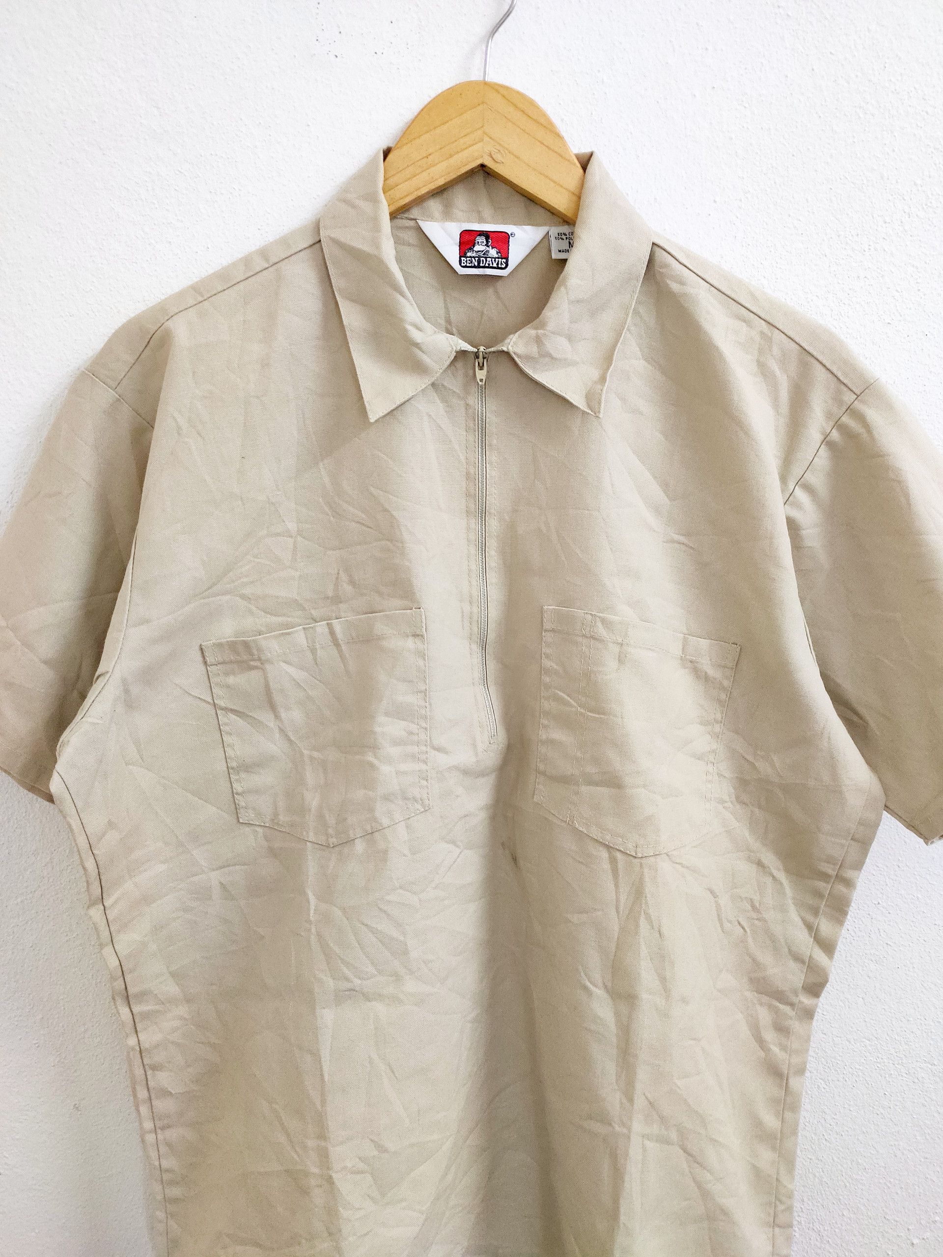 Ben Davis Vintage Ben Davis Half Zip Shirt Size US M / EU 48-50 / 2 - 3 Thumbnail