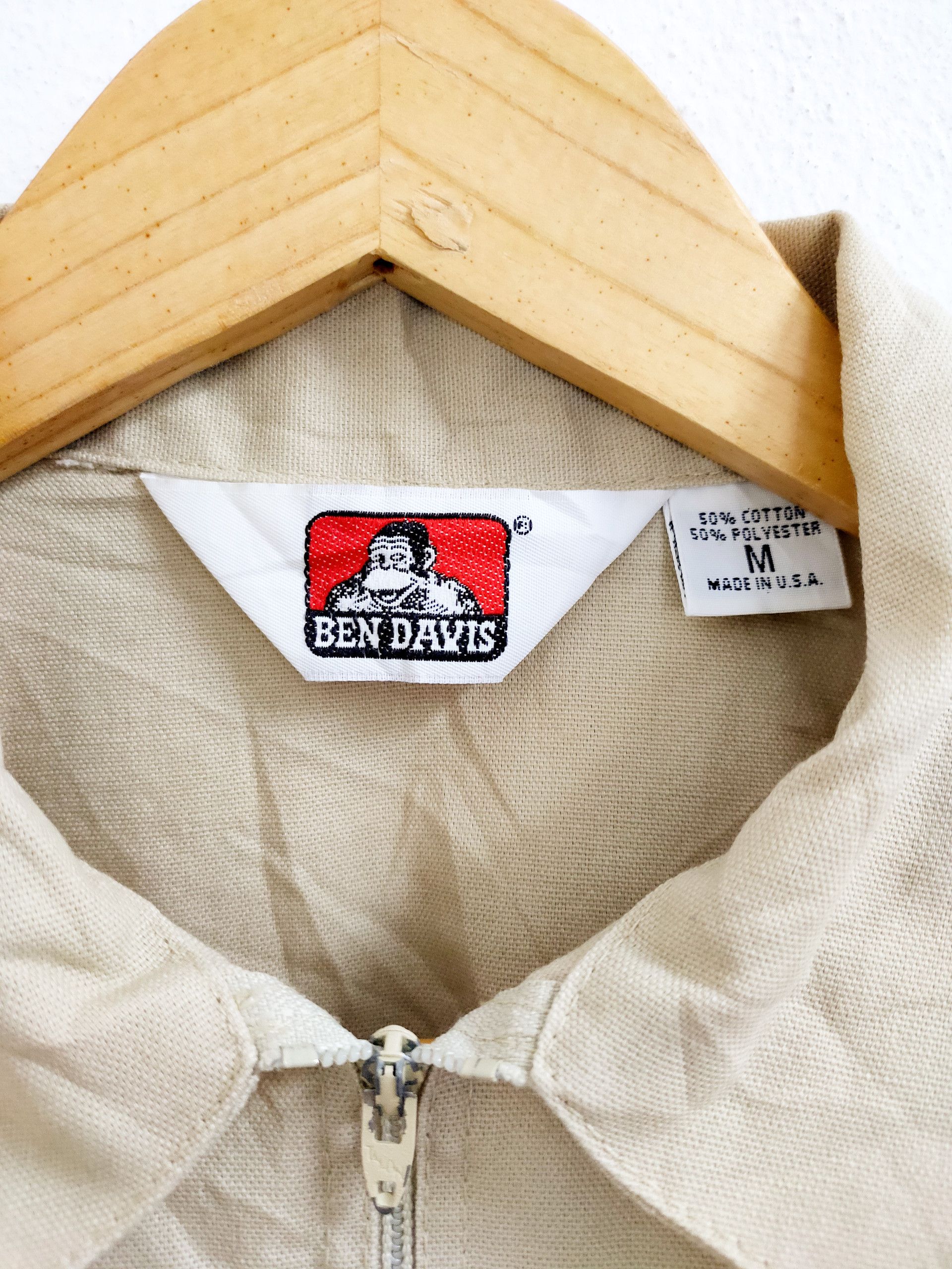 Ben Davis Vintage Ben Davis Half Zip Shirt Size US M / EU 48-50 / 2 - 5 Thumbnail