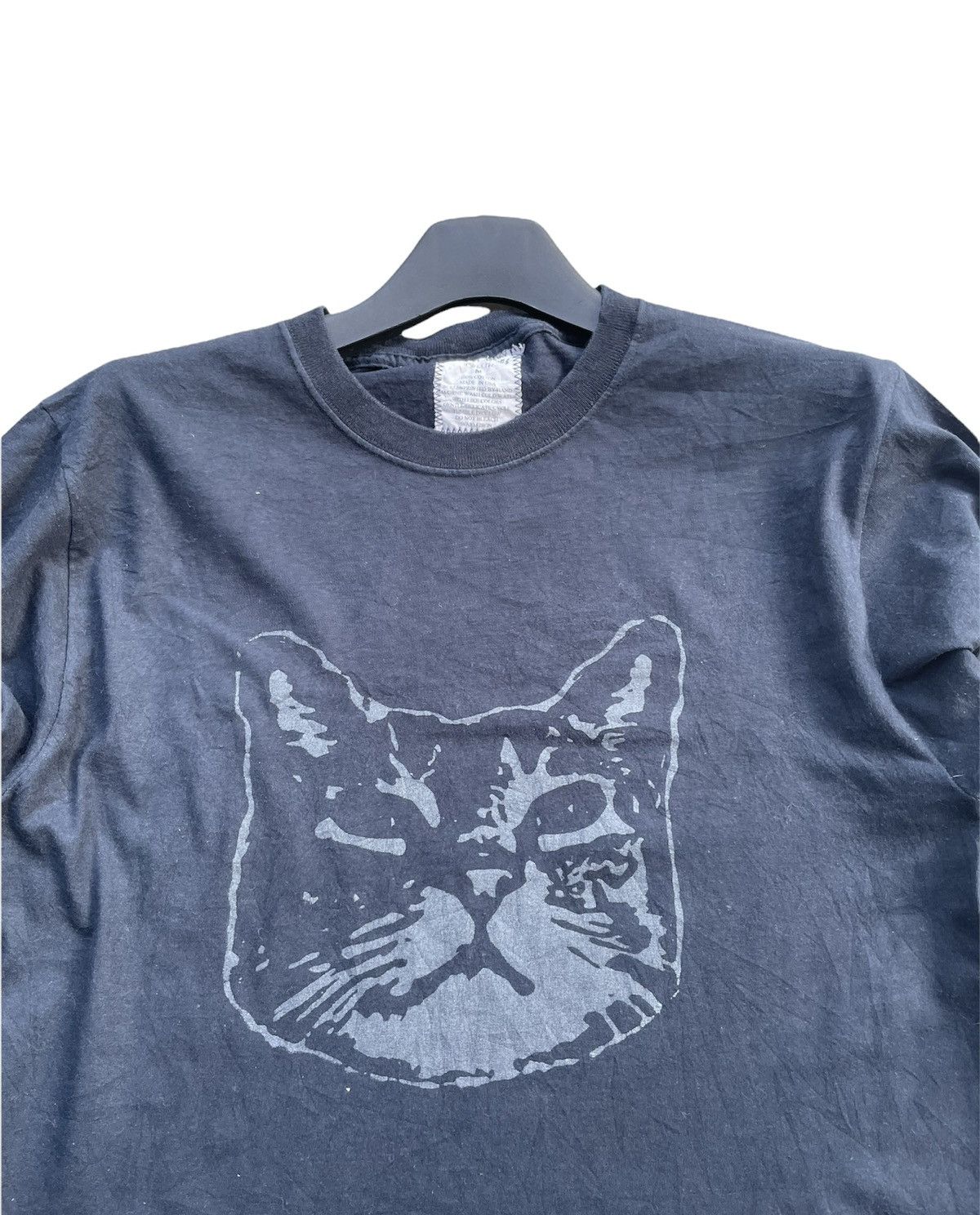 Vintage Vintage Rockin Bones Cat L/Sleave Tshirt Size US M / EU 48-50 / 2 - 3 Thumbnail
