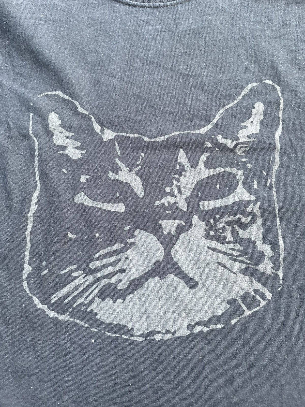 Vintage Vintage Rockin Bones Cat L/Sleave Tshirt Size US M / EU 48-50 / 2 - 6 Thumbnail