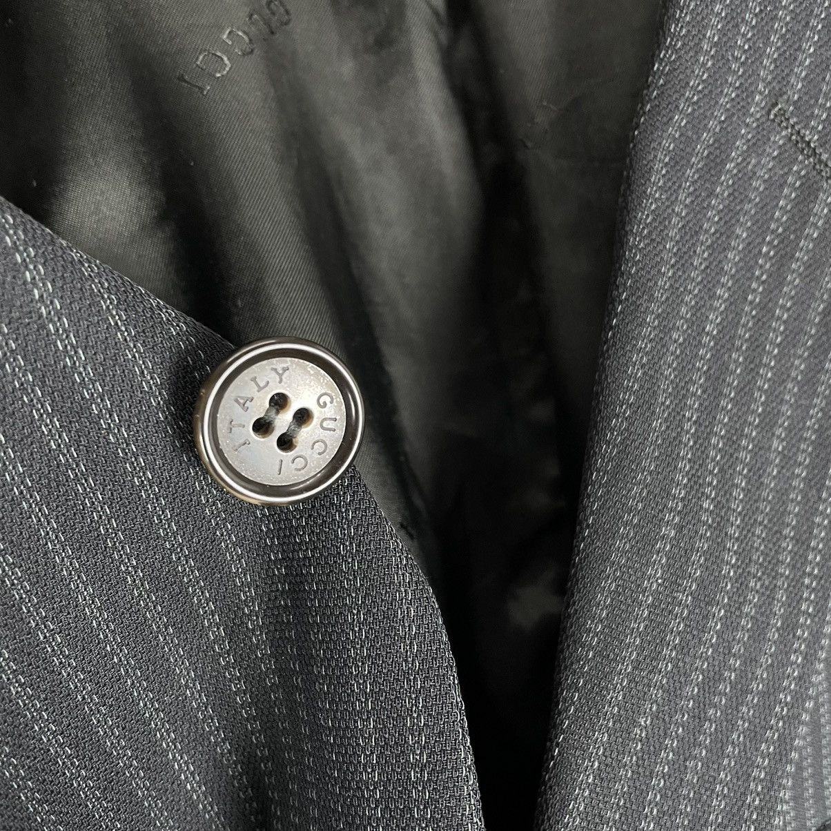 Gucci 🌟GUCCI Striped Blazer Coat Size 50S - 10 Thumbnail