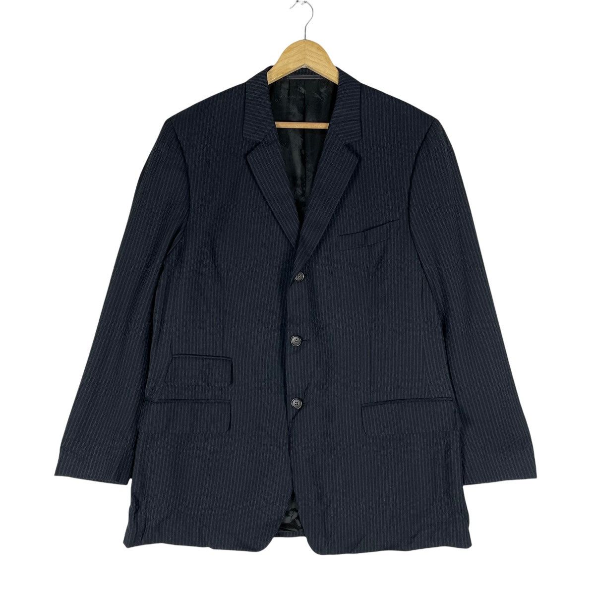 Gucci 🌟GUCCI Striped Blazer Coat Size 50S - 2 Thumbnail