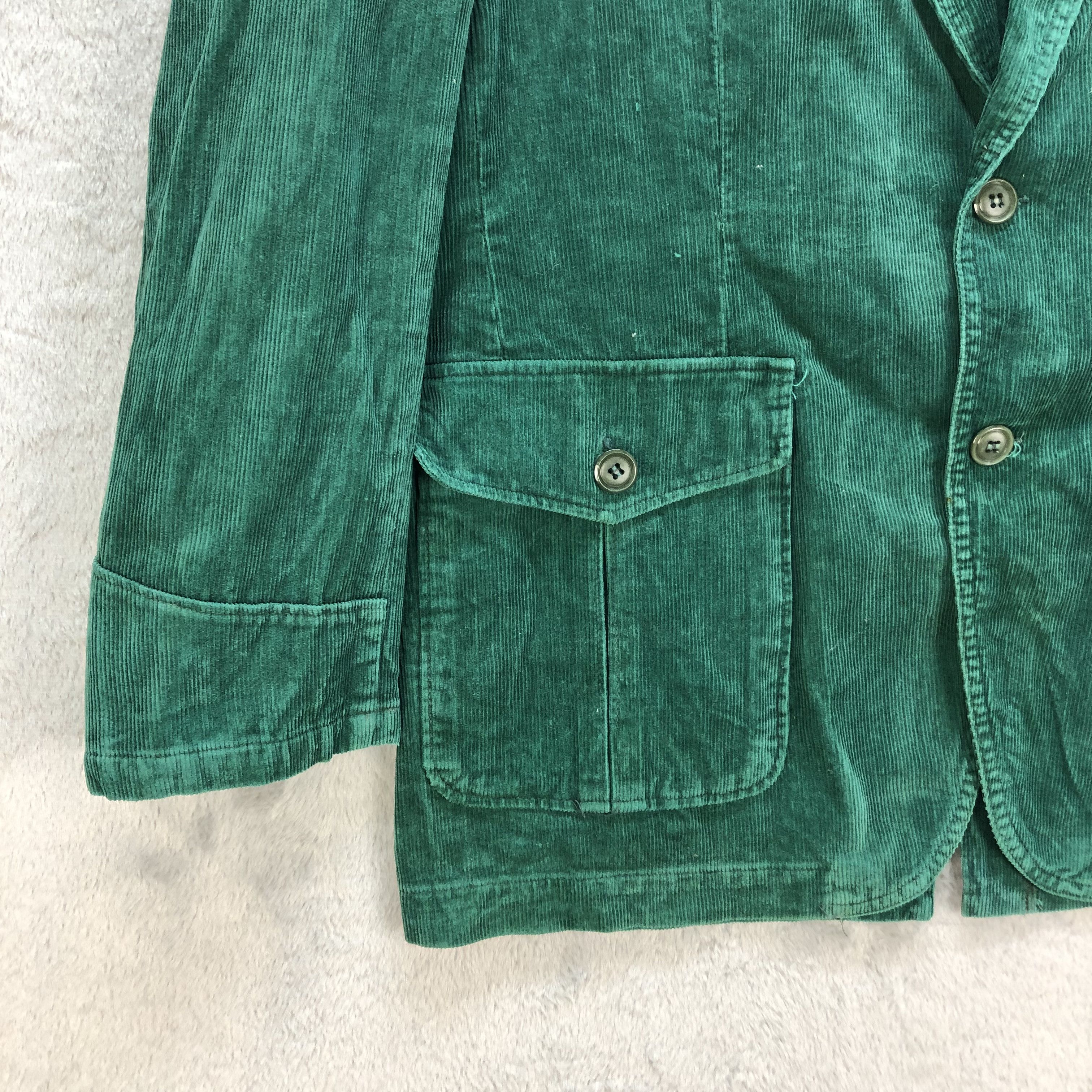 Big John VINTAGE BIG JOHN GREEN CORDUROY CASUAL JACKET #6954-101 Size US M / EU 48-50 / 2 - 4 Thumbnail