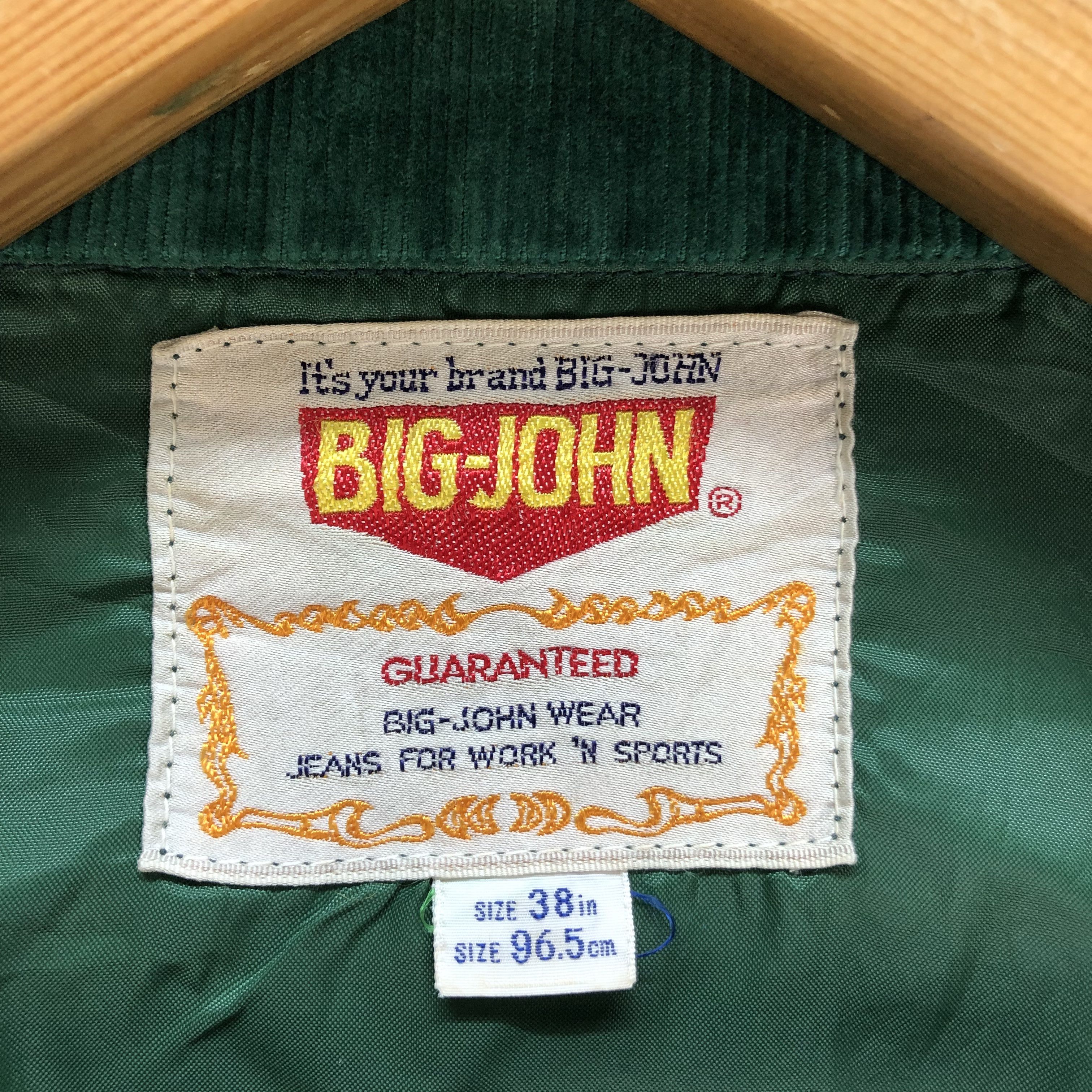 Big John VINTAGE BIG JOHN GREEN CORDUROY CASUAL JACKET #6954-101 Size US M / EU 48-50 / 2 - 7 Thumbnail