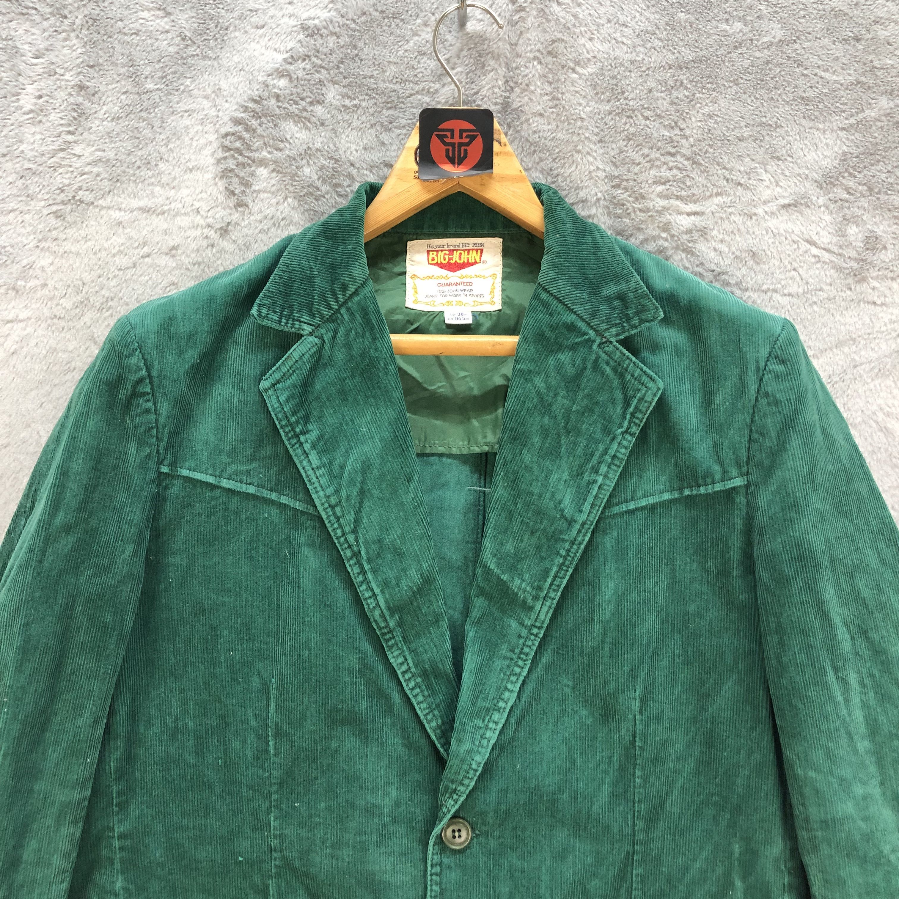 Big John VINTAGE BIG JOHN GREEN CORDUROY CASUAL JACKET #6954-101 Size US M / EU 48-50 / 2 - 2 Thumbnail