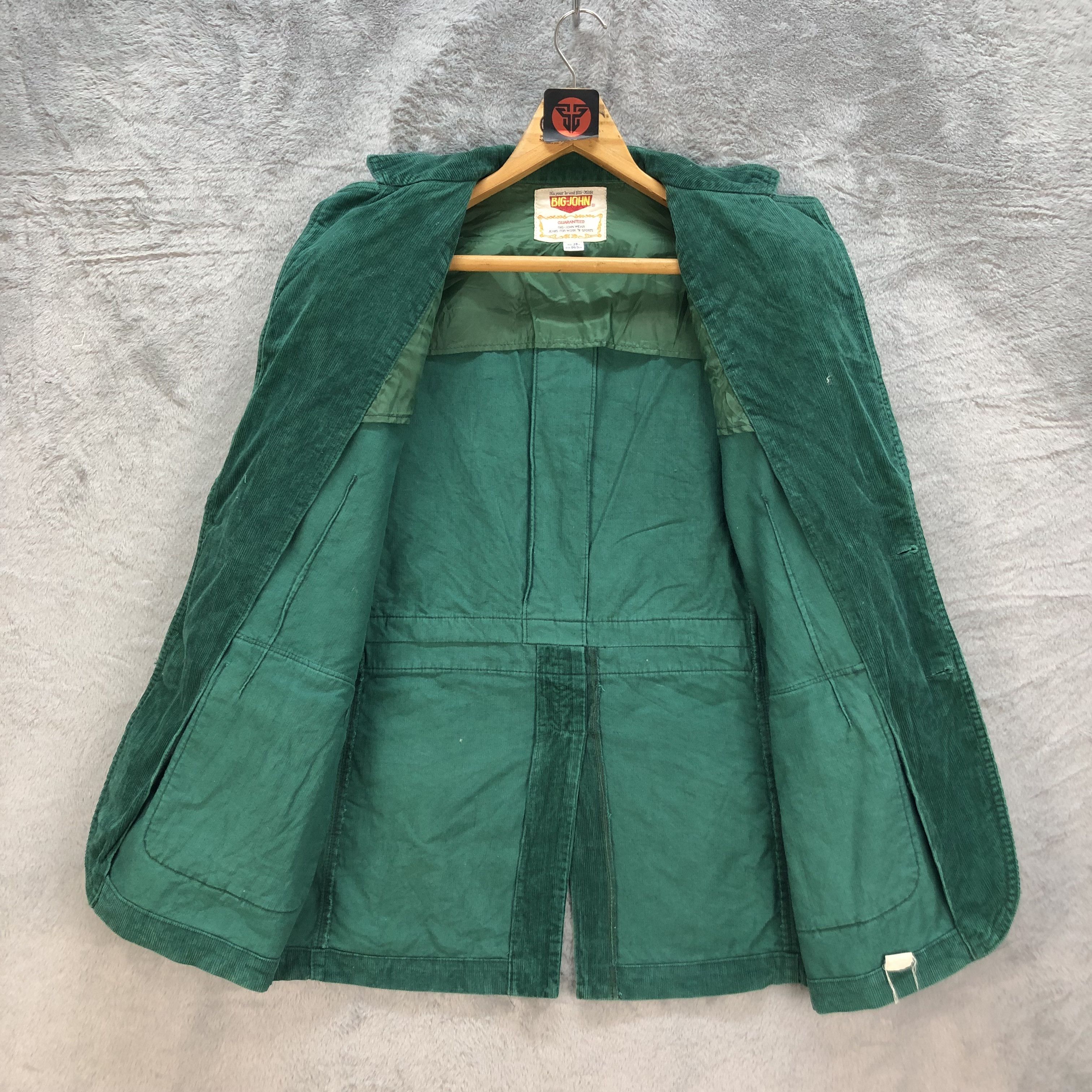 Big John VINTAGE BIG JOHN GREEN CORDUROY CASUAL JACKET #6954-101 Size US M / EU 48-50 / 2 - 6 Thumbnail