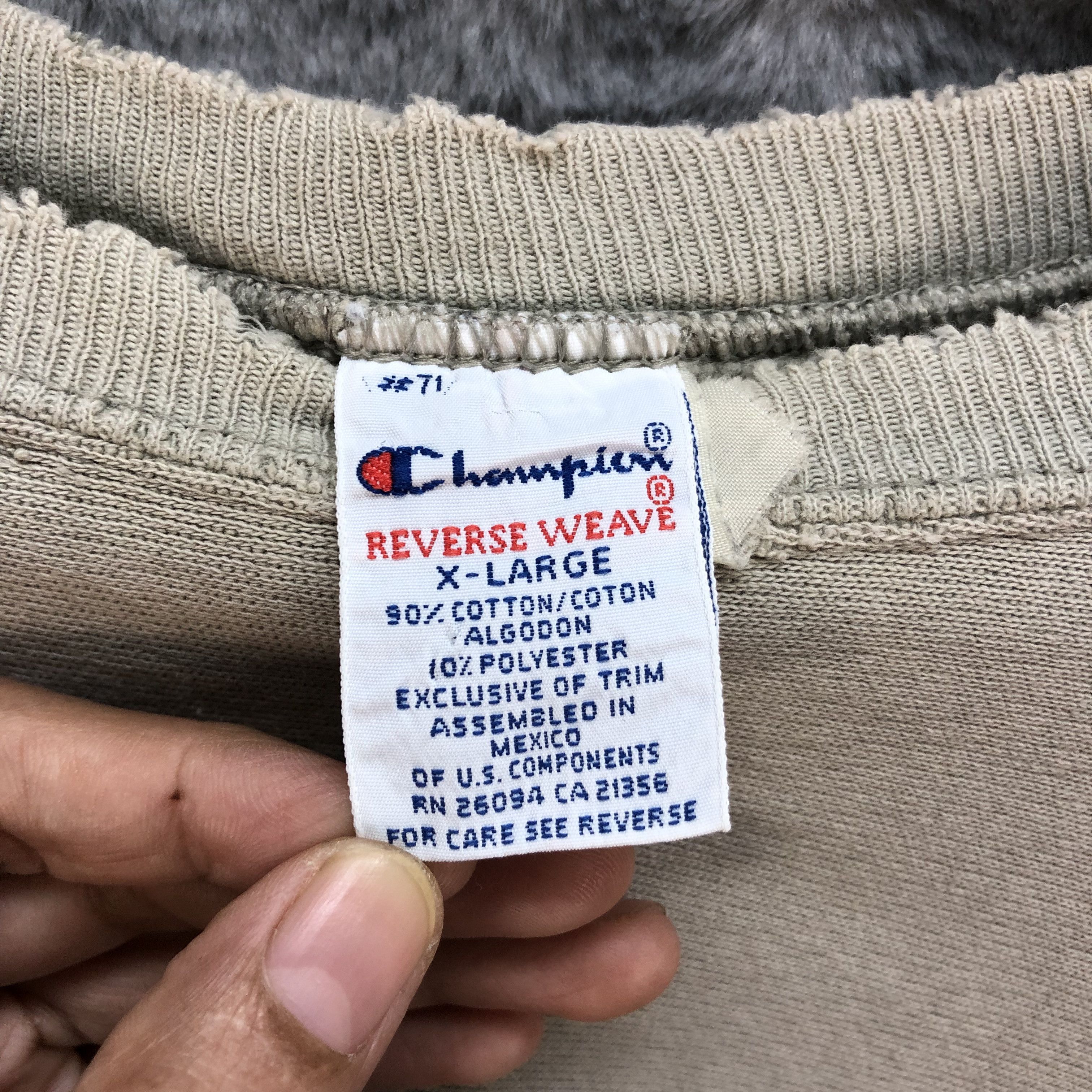 Champion CHAMPION REVERSE WEAVE SWEATSHIRTS #6955-102 Size US XL / EU 56 / 4 - 9 Thumbnail