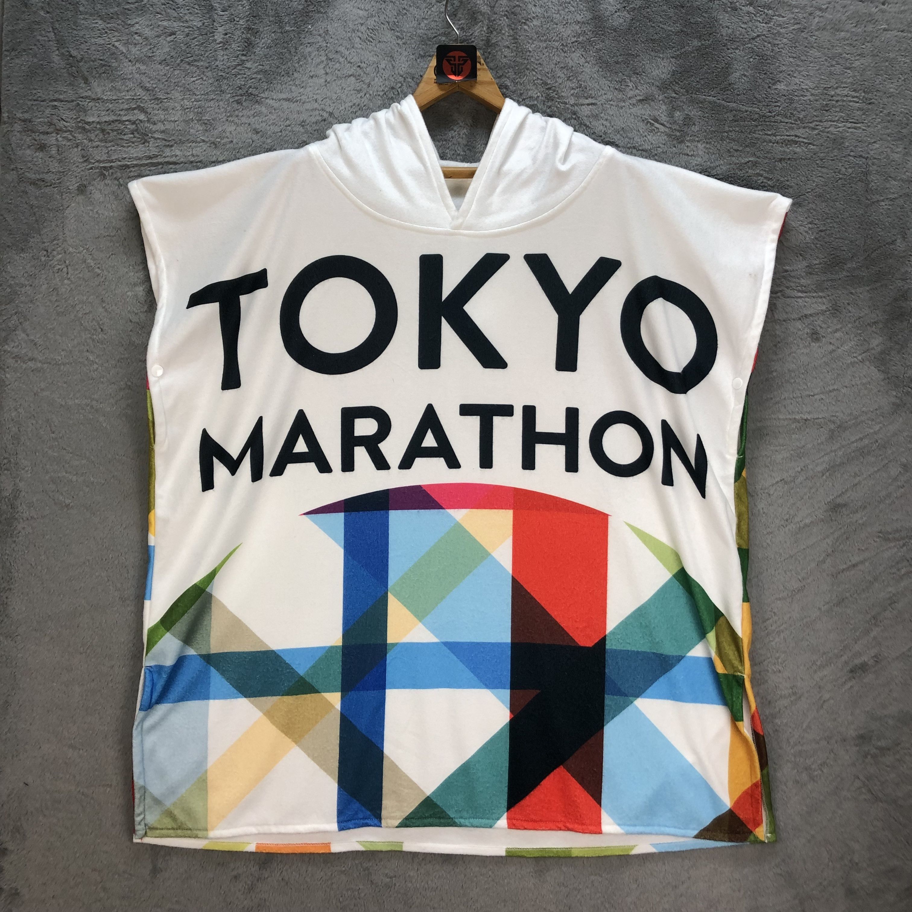 Japanese Brand TOKYO MARATHON ABBOTT WORLD MARATHON MAJORS FLEECE #6958-102 Size US XXL / EU 58 / 5 - 1 Thumbnail