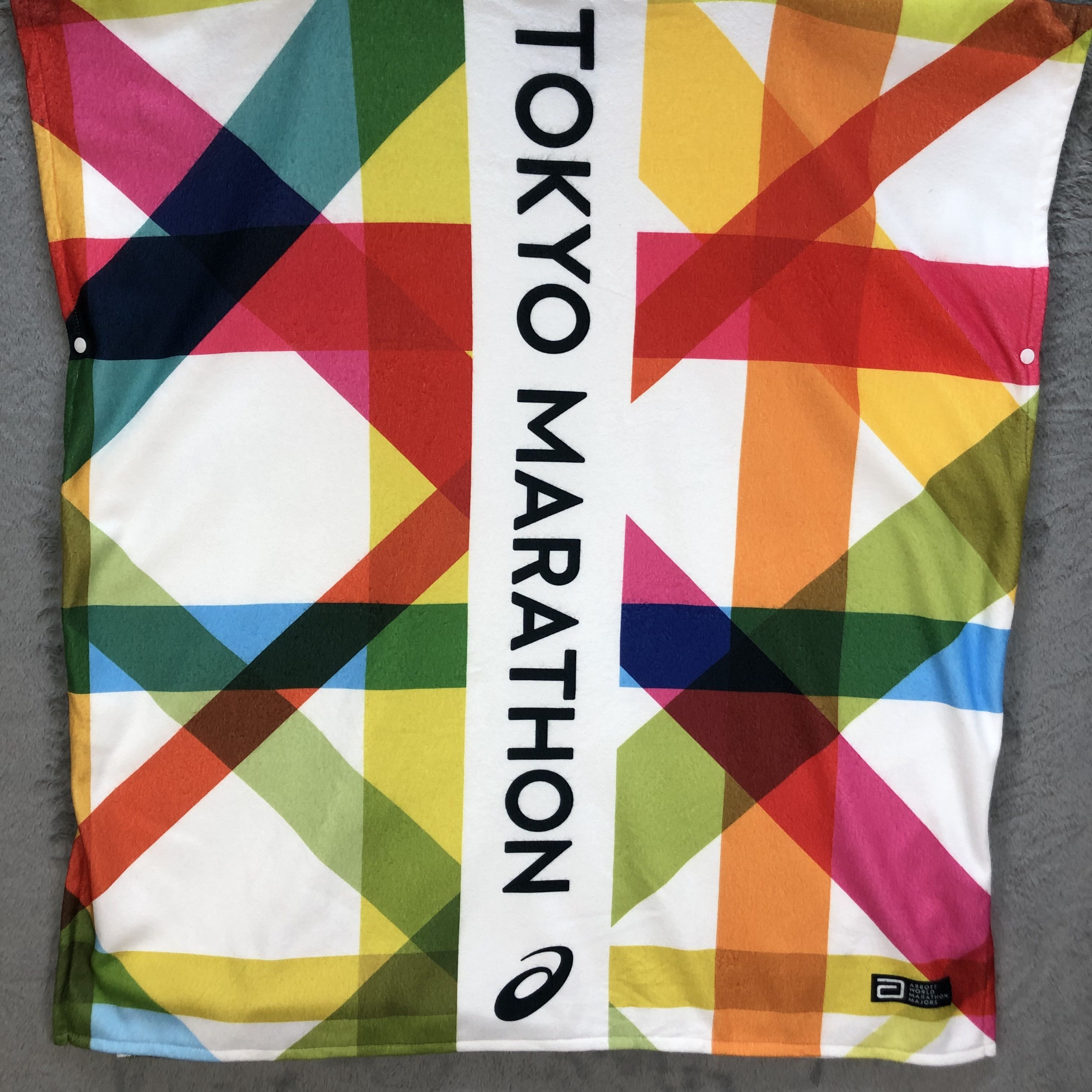Japanese Brand TOKYO MARATHON ABBOTT WORLD MARATHON MAJORS FLEECE #6958-102 Size US XXL / EU 58 / 5 - 9 Thumbnail