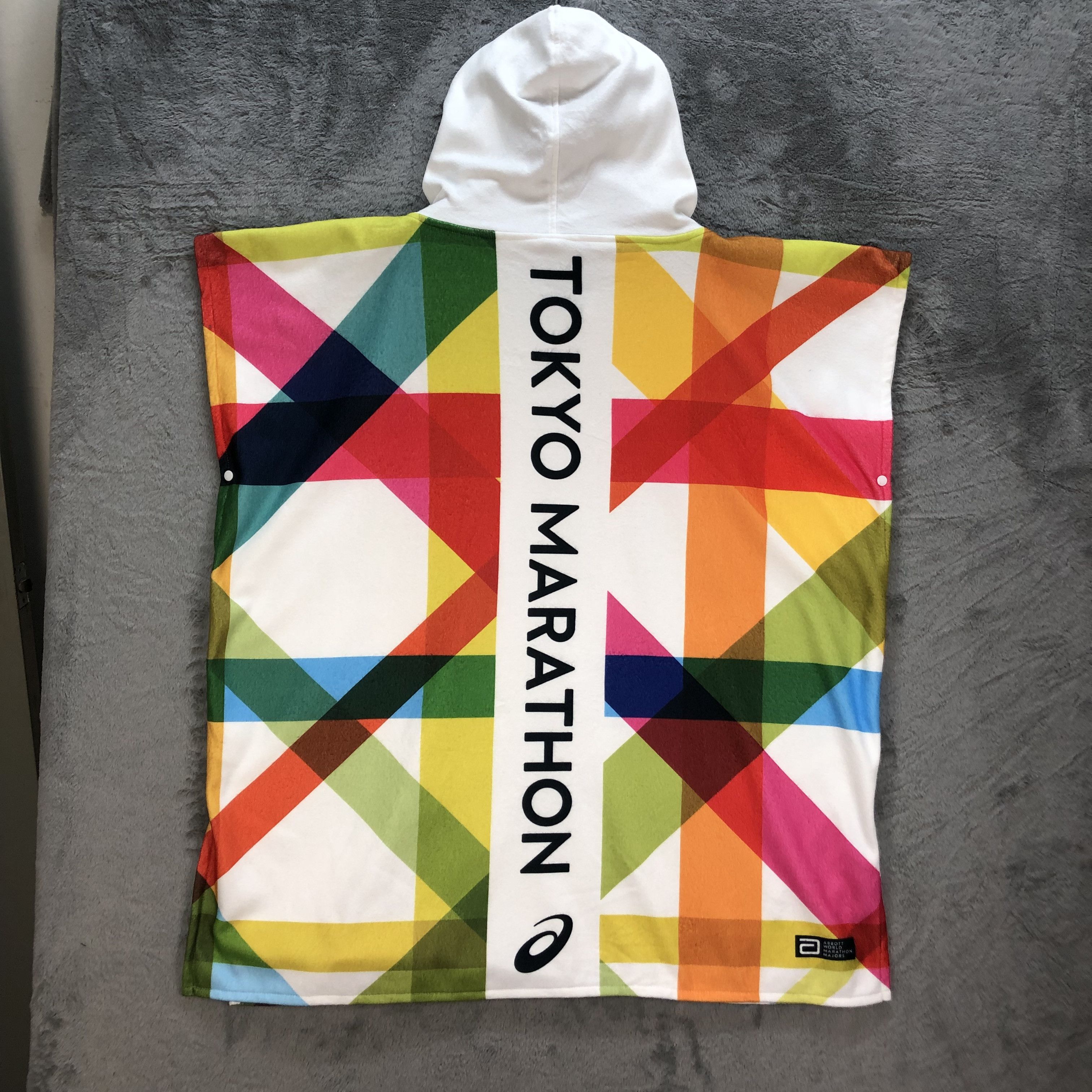 Japanese Brand TOKYO MARATHON ABBOTT WORLD MARATHON MAJORS FLEECE #6958-102 Size US XXL / EU 58 / 5 - 8 Thumbnail