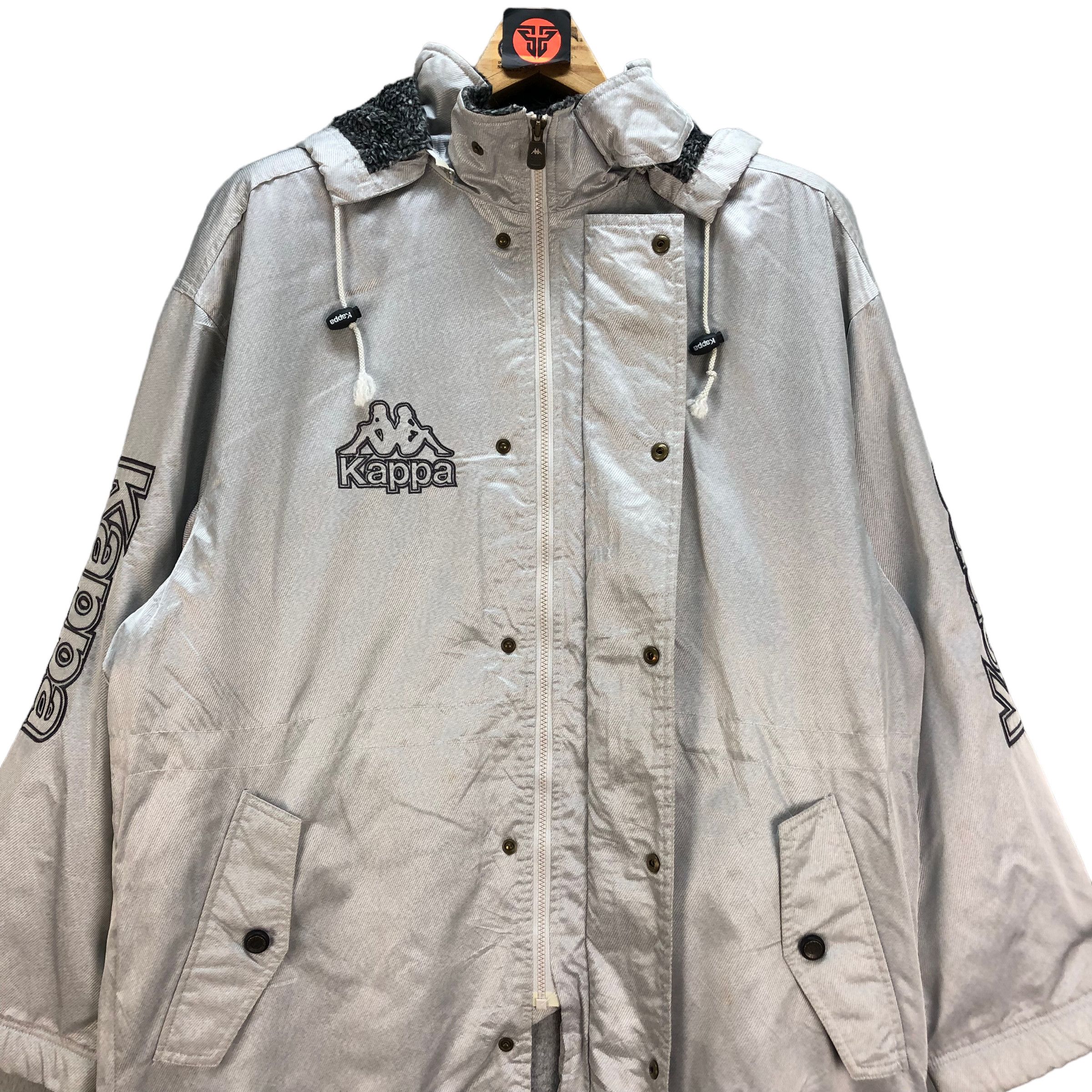 Kappa 90'S KAPPA EMBROIDERY BIG LOGO PARKA #6964-103 Size US M / EU 48-50 / 2 - 9 Thumbnail