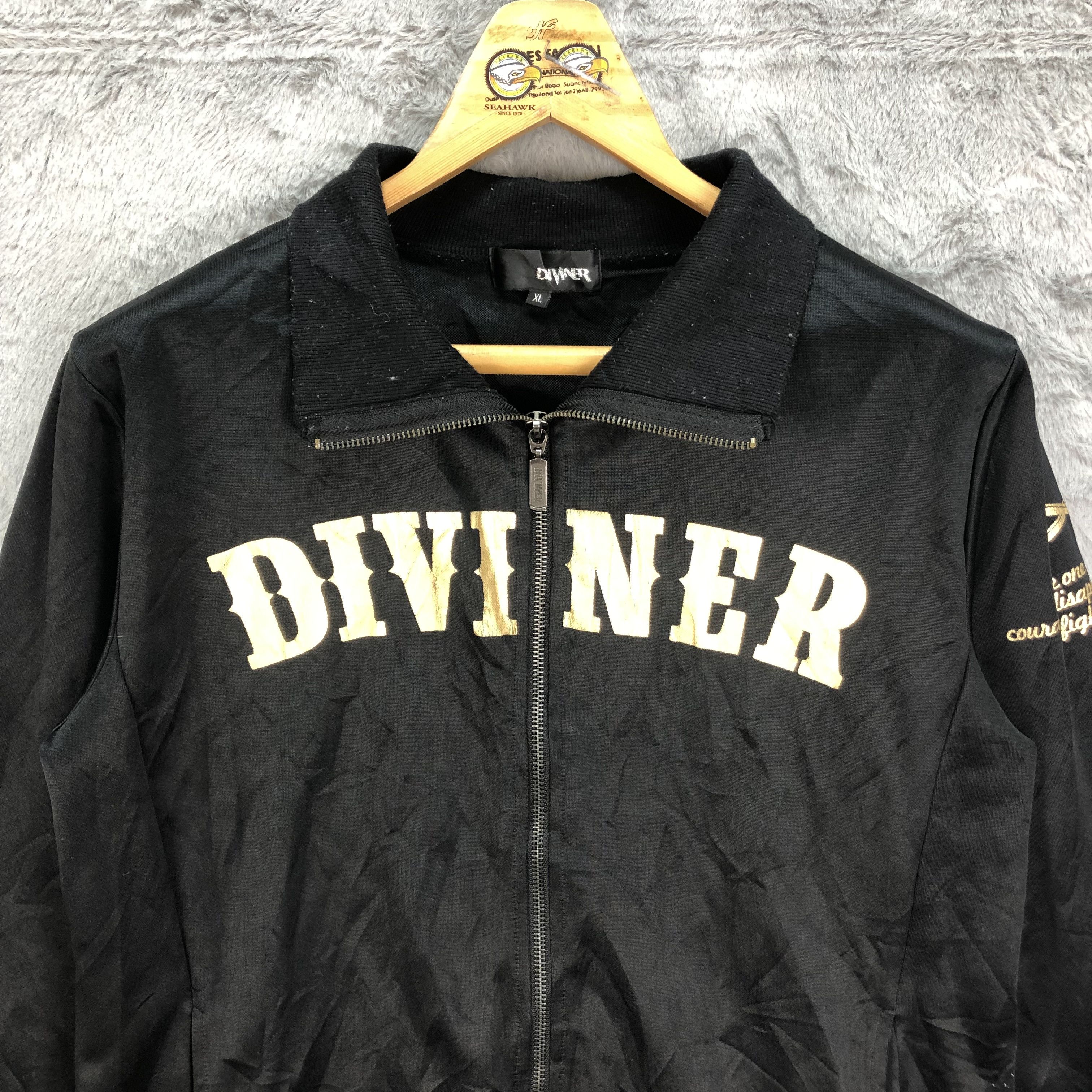 Japanese Brand DIVINER JAPAN Mad Brute Factory Big Logo Jacket #4522-157 Size US XL / EU 56 / 4 - 4 Thumbnail