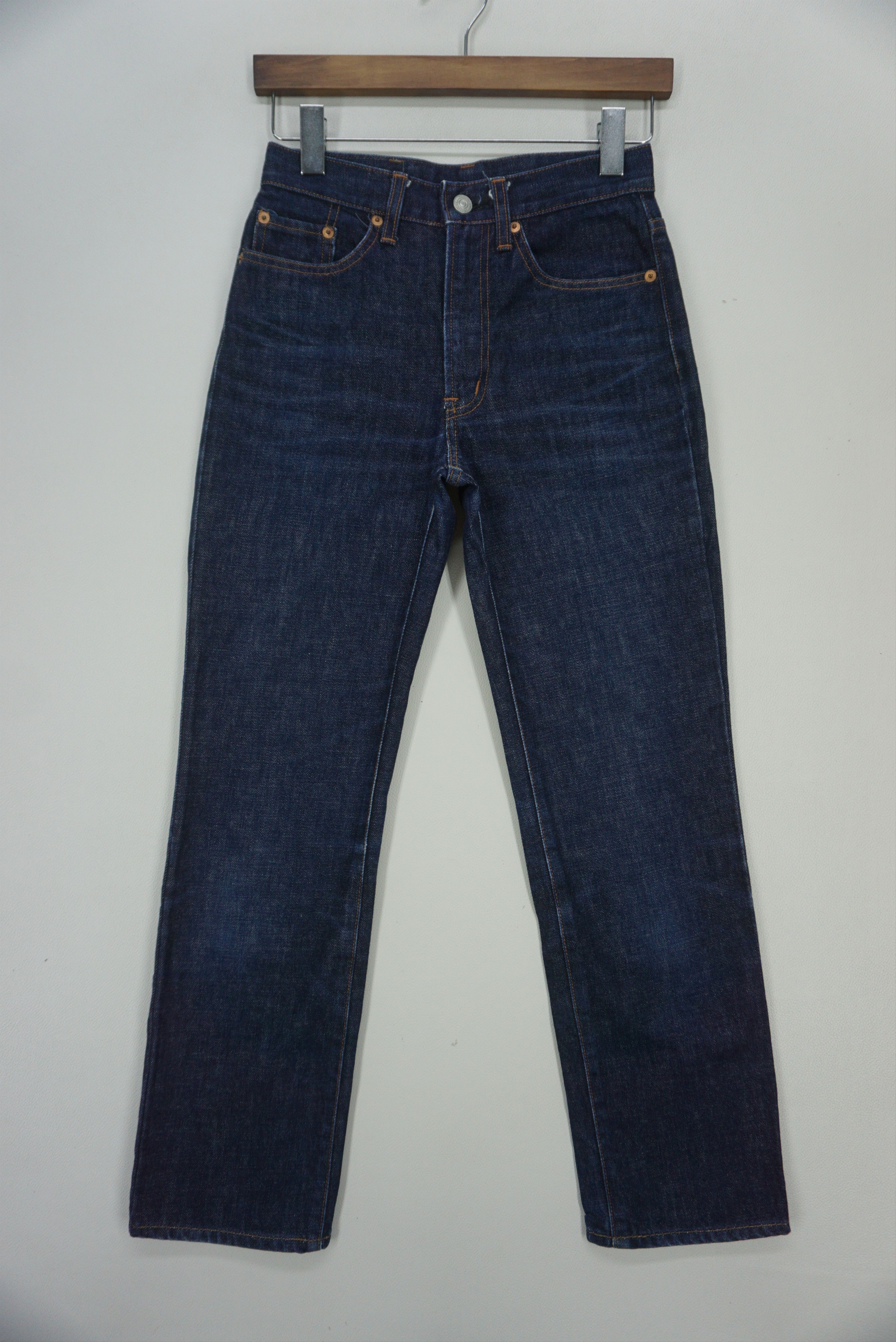image of Spellbound x Workers Ankle Jeans Domingo Basic Denim Dark Blue Pants, Women's (Size 26)