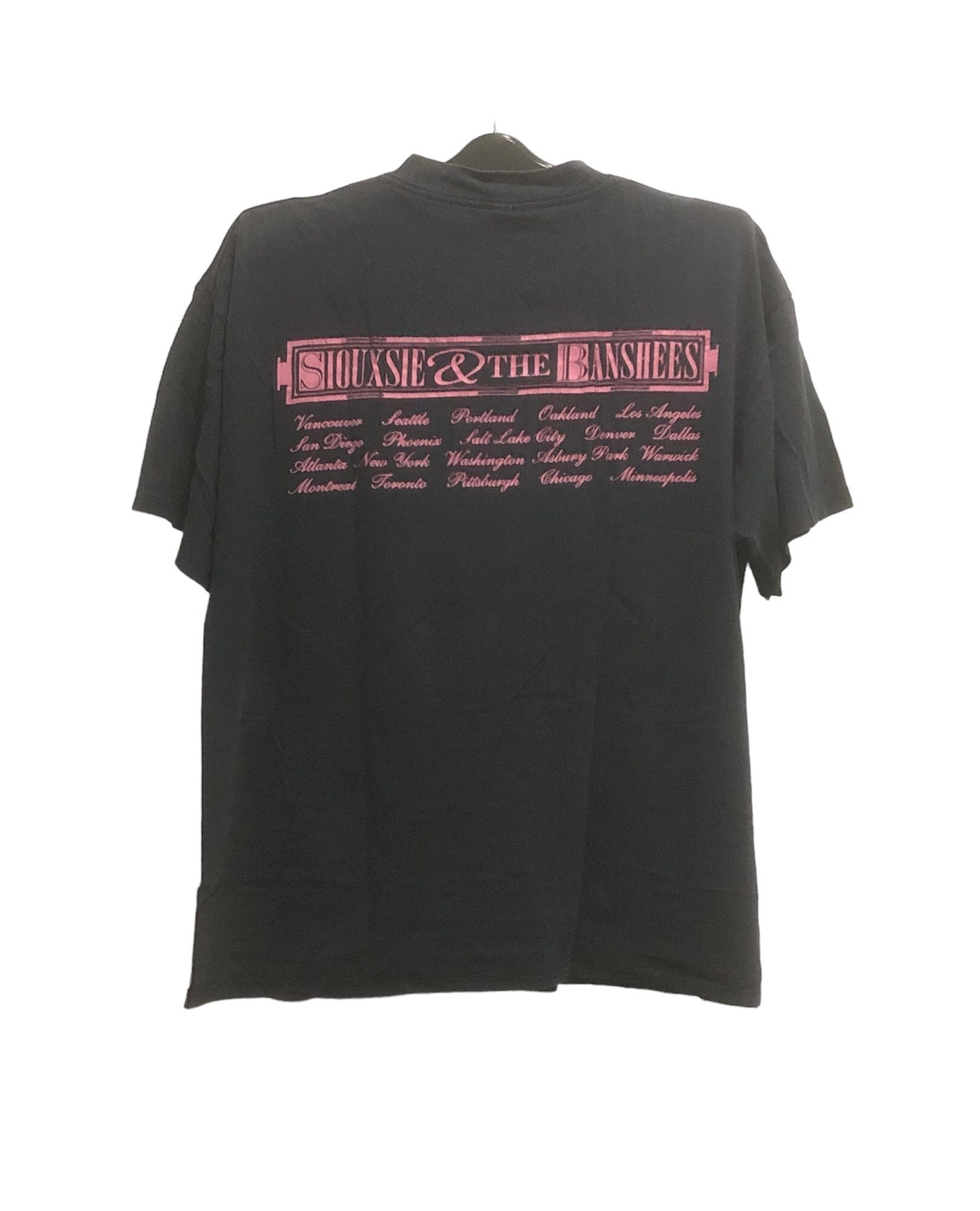 Band Tees Very Rare Vintage Siouxsie and the Banshees Tour Tshirt Size US L / EU 52-54 / 3 - 2 Thumbnail
