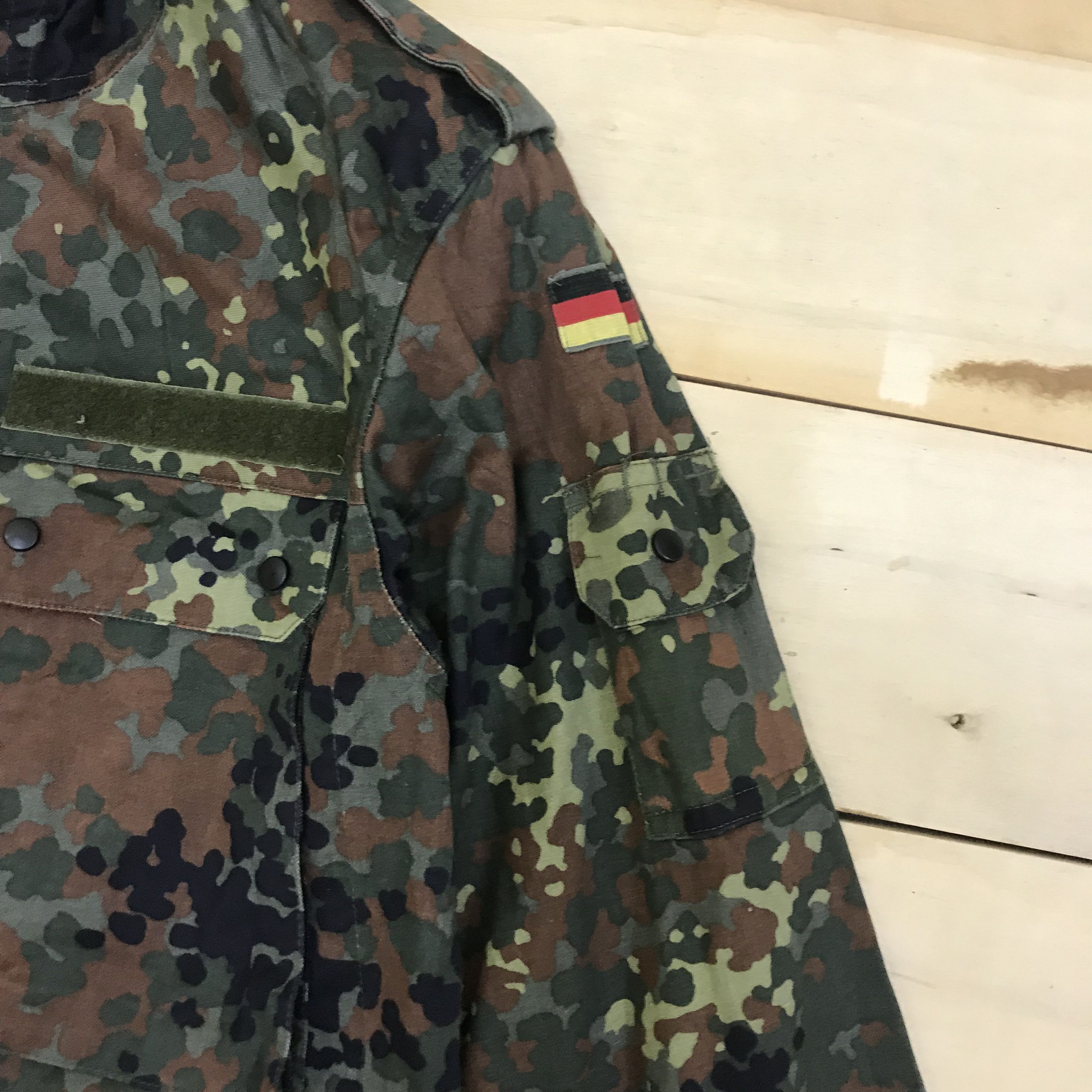 Other Z149 VTG GERMANY ARMY CAMO PARKA JACKET RAF SIMONS STYLE Size US M / EU 48-50 / 2 - 3 Thumbnail