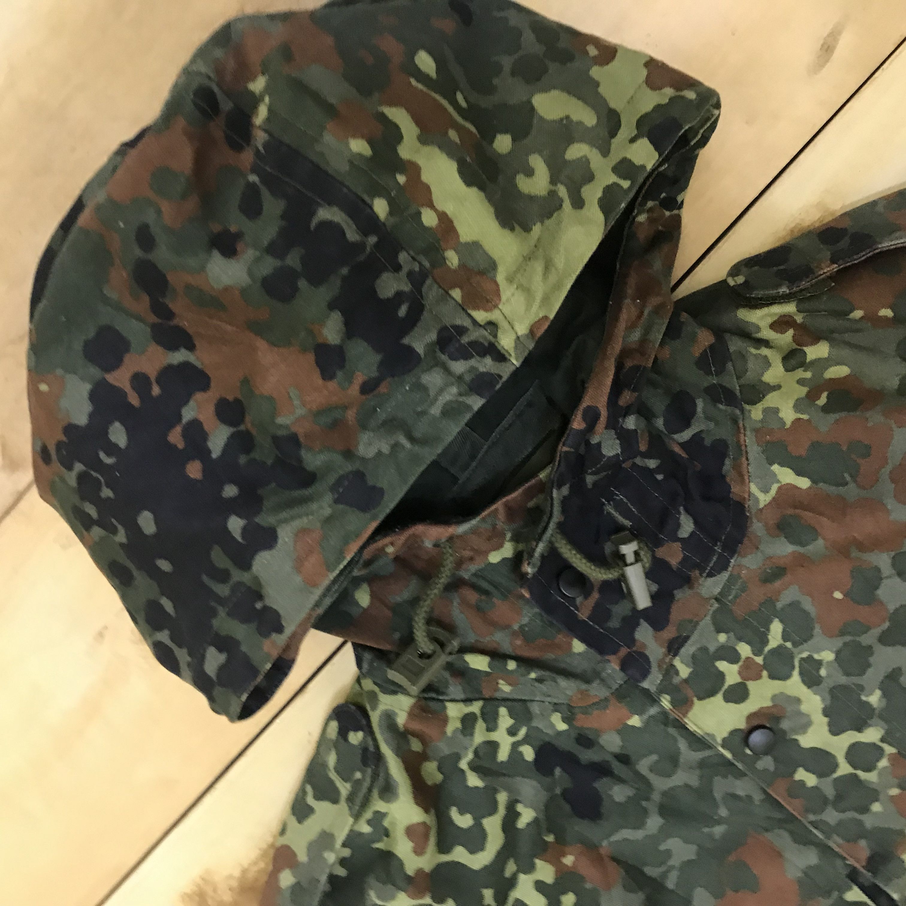 Other Z149 VTG GERMANY ARMY CAMO PARKA JACKET RAF SIMONS STYLE Size US M / EU 48-50 / 2 - 5 Thumbnail