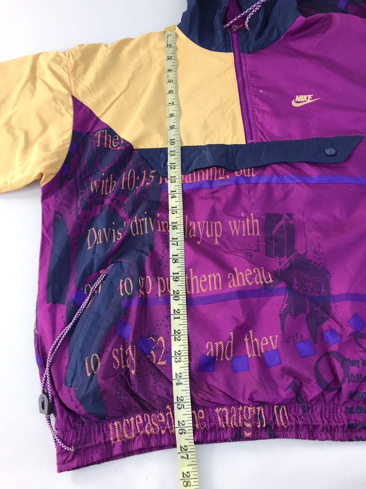 Nike × Sports Specialties × Vintage 90s 1992 Summer Nike Basketball Games Windbreaker Jacket Size US M / EU 48-50 / 2 - 10 Thumbnail