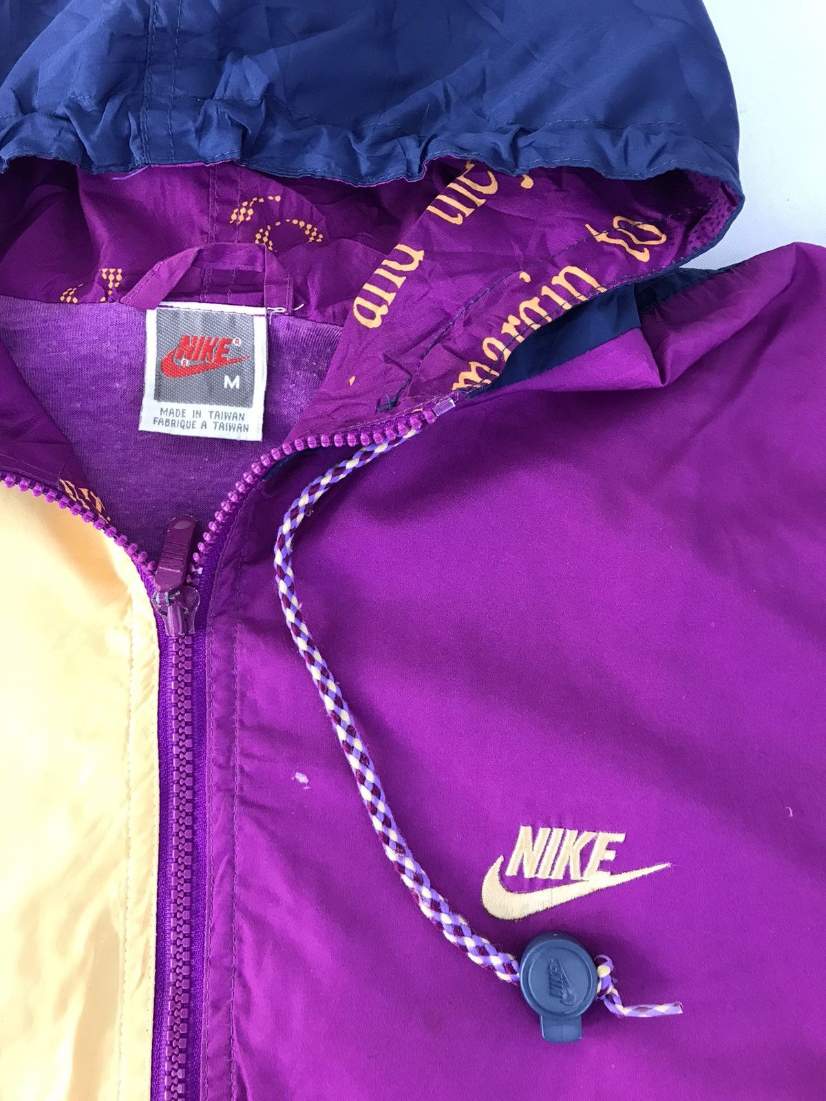 Nike × Sports Specialties × Vintage 90s 1992 Summer Nike Basketball Games Windbreaker Jacket Size US M / EU 48-50 / 2 - 3 Thumbnail