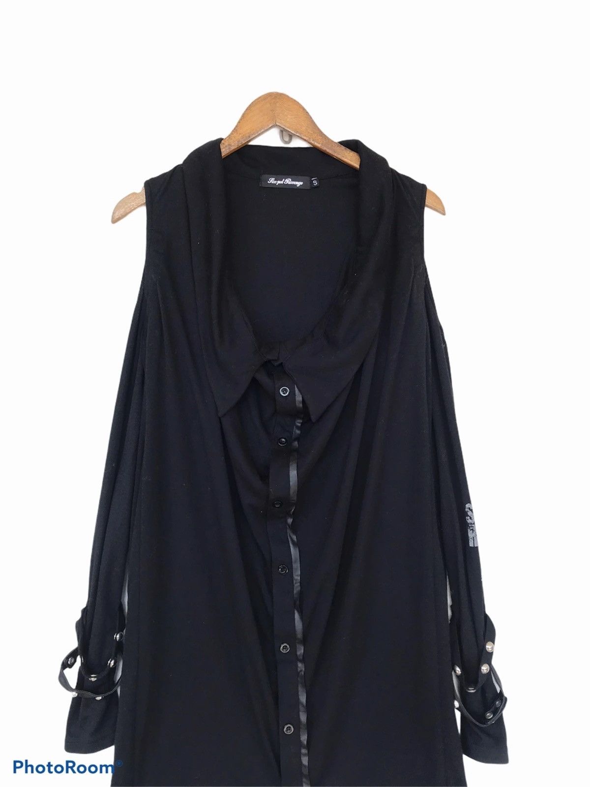 Hysteric Glamour × Japanese Brand 💥Japanese Sexpot Revange Gothic Punk Shirt Size S / US 4 / IT 40 - 2 Thumbnail