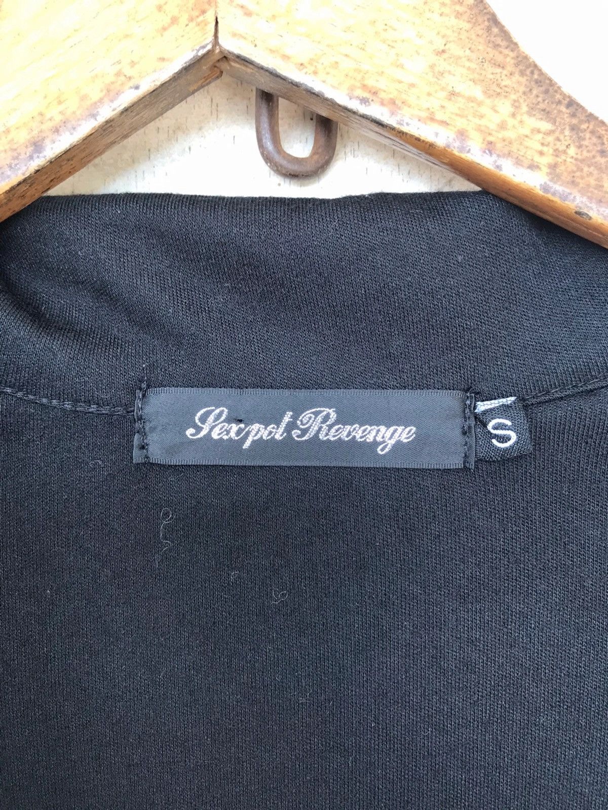 Hysteric Glamour × Japanese Brand 💥Japanese Sexpot Revange Gothic Punk Shirt Size S / US 4 / IT 40 - 8 Thumbnail