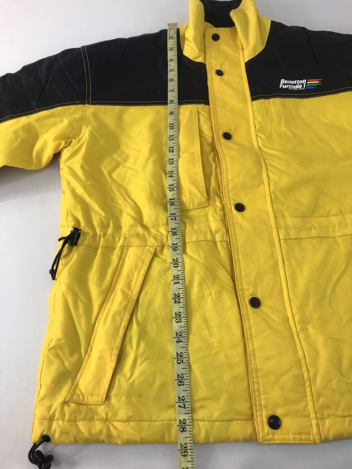 Benetton × Vintage Benetton Formula 1 Racing Team Padded Jacket K2286j Size US L / EU 52-54 / 3 - 12 Thumbnail