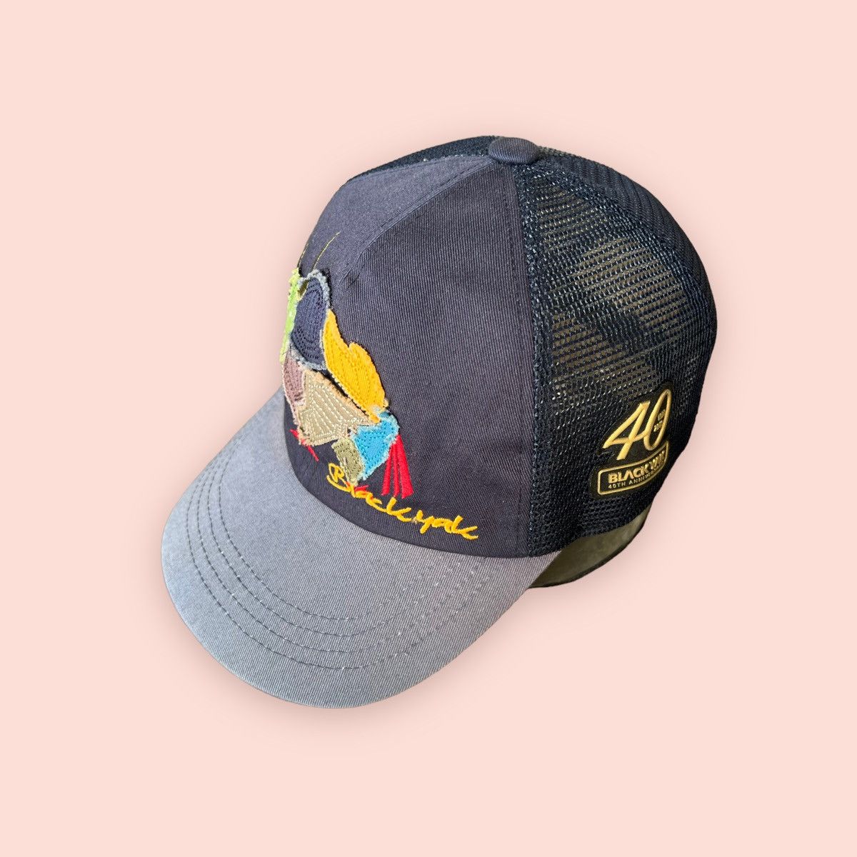 BLACKYAK RARE BLACK YAK 40th ANNIVERSARY TRUCKER SNAPBACK Size ONE SIZE - 3 Thumbnail
