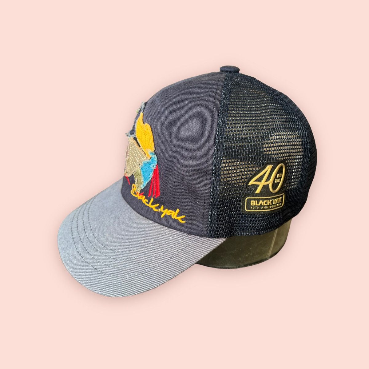 BLACKYAK RARE BLACK YAK 40th ANNIVERSARY TRUCKER SNAPBACK Size ONE SIZE - 6 Thumbnail