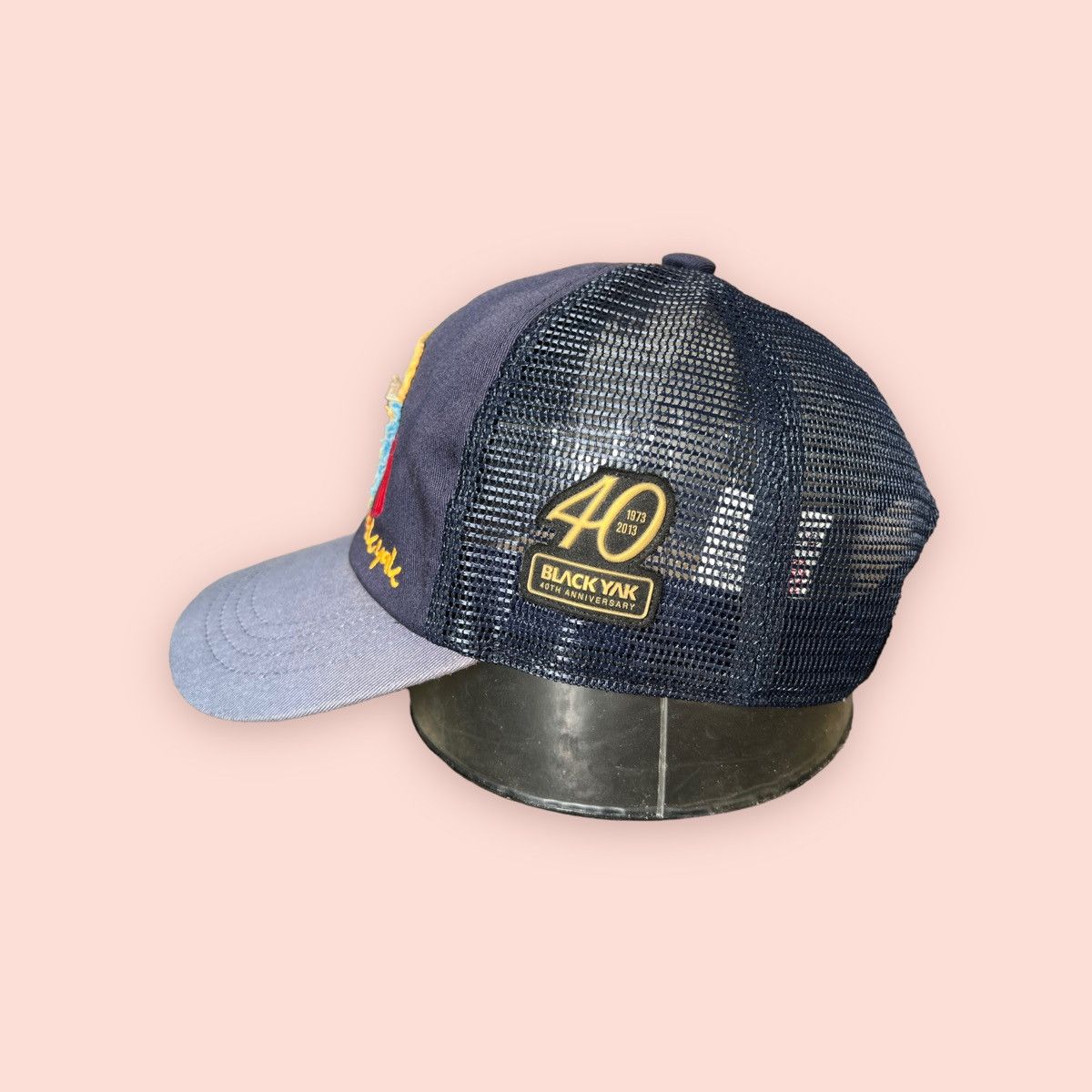 BLACKYAK RARE BLACK YAK 40th ANNIVERSARY TRUCKER SNAPBACK Size ONE SIZE - 4 Thumbnail