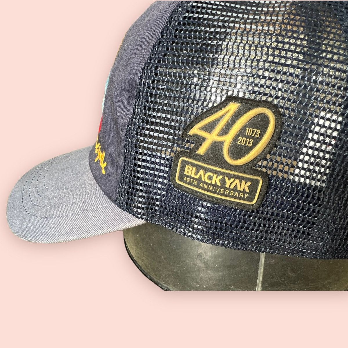 BLACKYAK RARE BLACK YAK 40th ANNIVERSARY TRUCKER SNAPBACK Size ONE SIZE - 5 Thumbnail