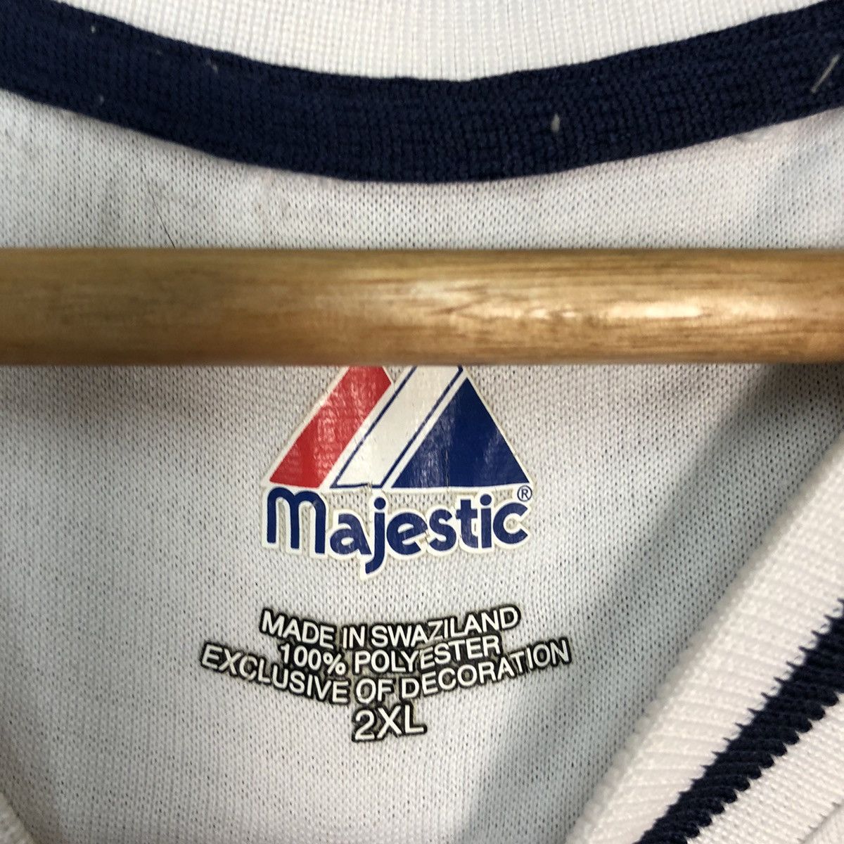 MLB × Majestic Majestic Padres MLB White Jersey #3136 Size US XXL / EU 58 / 5 - 12 Thumbnail