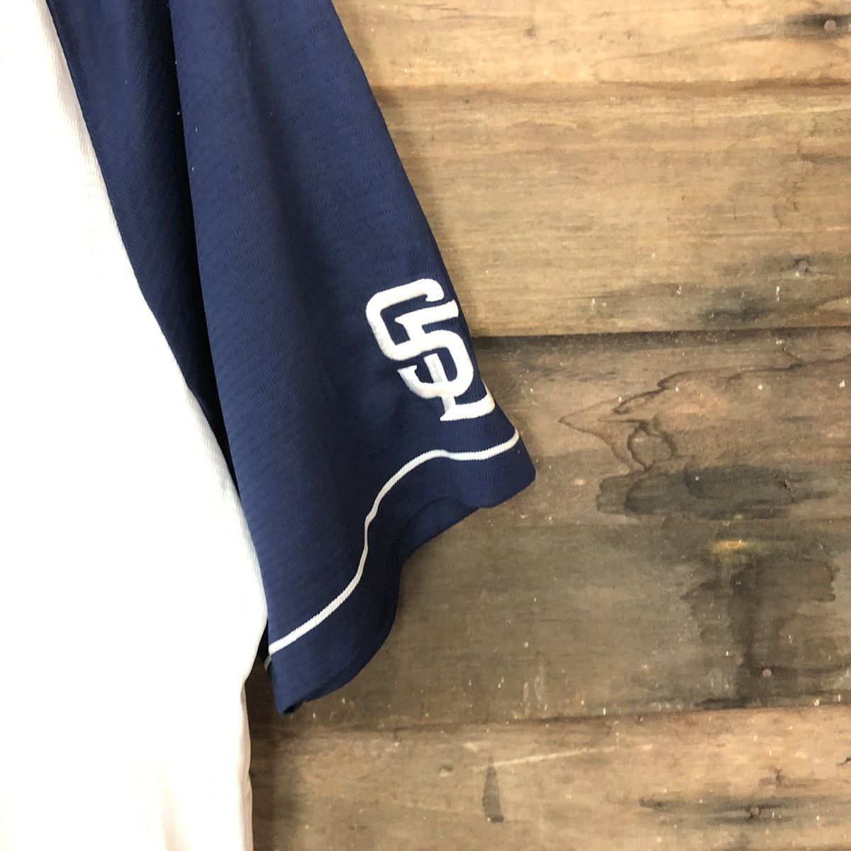 MLB × Majestic Majestic Padres MLB White Jersey #3136 Size US XXL / EU 58 / 5 - 4 Thumbnail