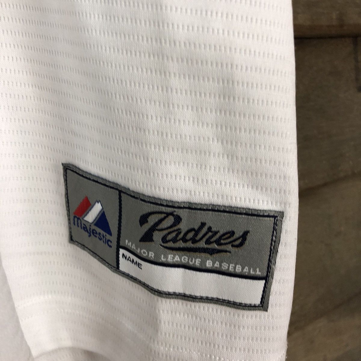 MLB × Majestic Majestic Padres MLB White Jersey #3136 Size US XXL / EU 58 / 5 - 10 Thumbnail