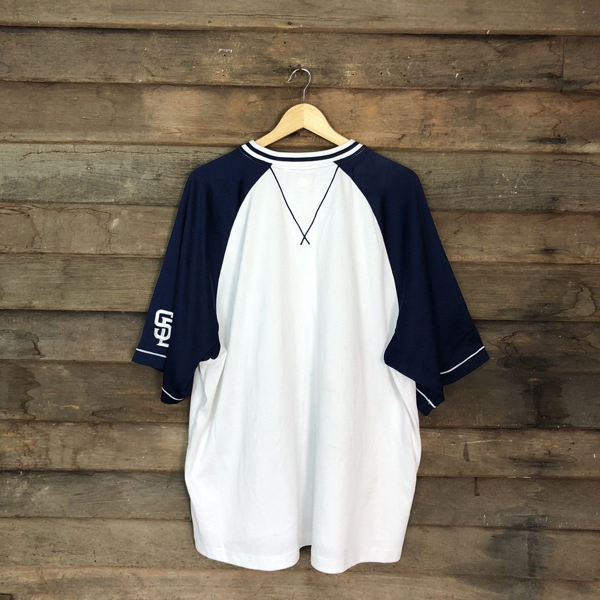 MLB × Majestic Majestic Padres MLB White Jersey #3136 Size US XXL / EU 58 / 5 - 13 Thumbnail