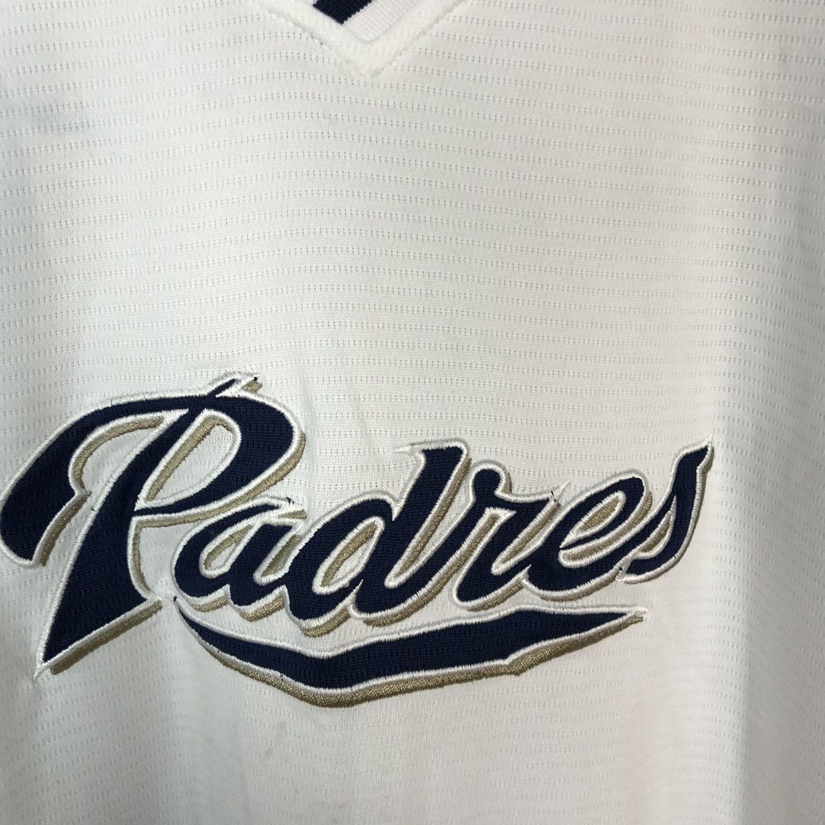 MLB × Majestic Majestic Padres MLB White Jersey #3136 Size US XXL / EU 58 / 5 - 11 Thumbnail